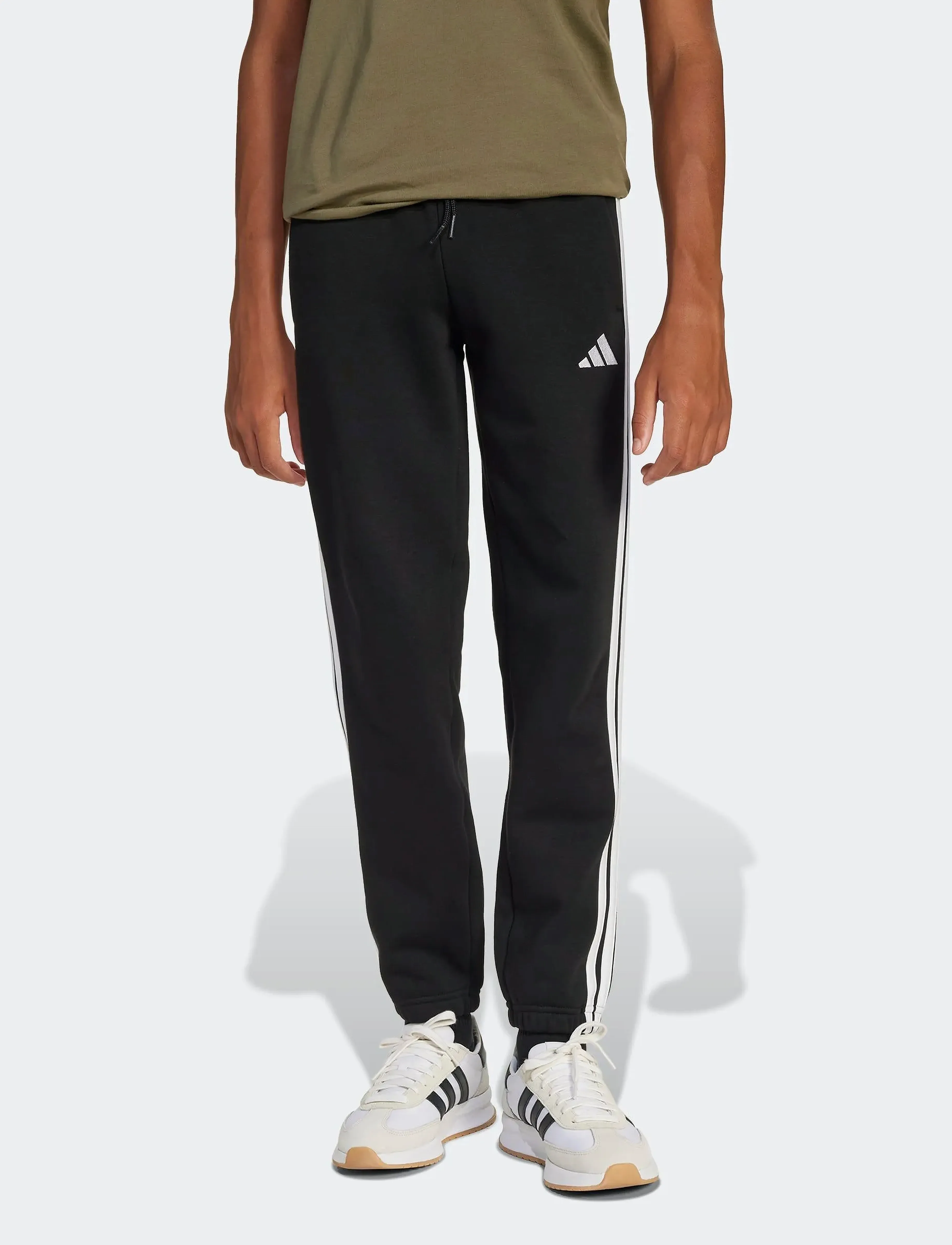 adidas Sportswear J 3S FL PT 280 - Broeken - BLACK/WHITE / black