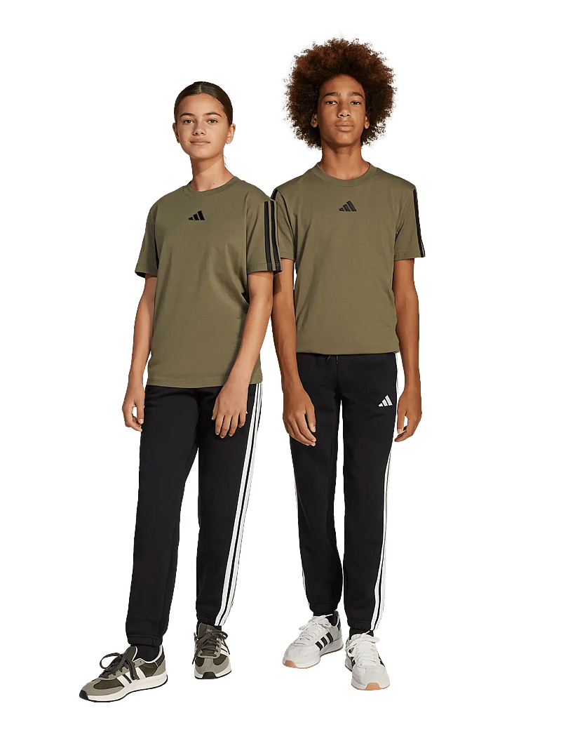 adidas Sportswear - J 3S FL PT 280 - dressipüksid - black/white - 5