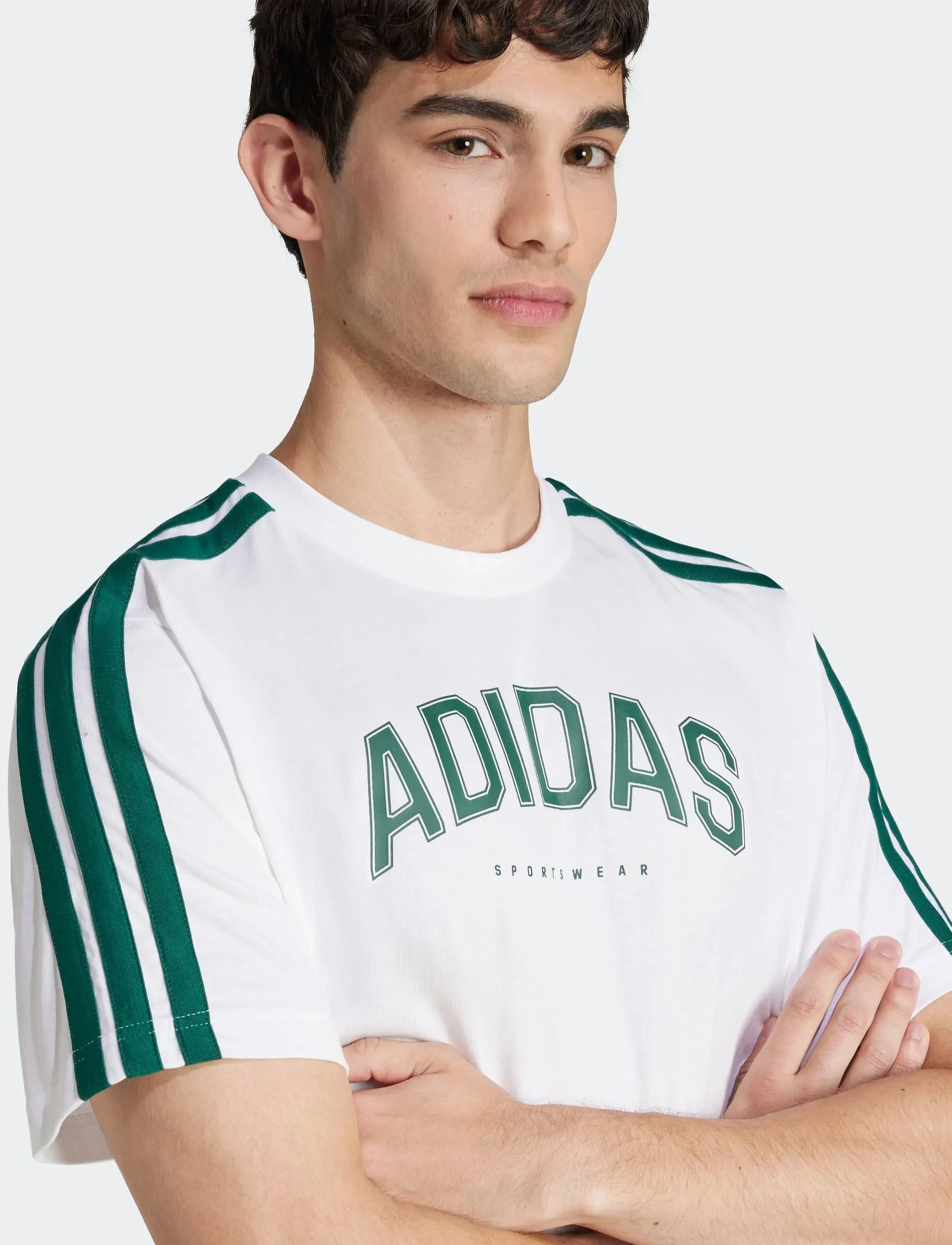 adidas Sportswear - M C COLLEG TEE - white - 5