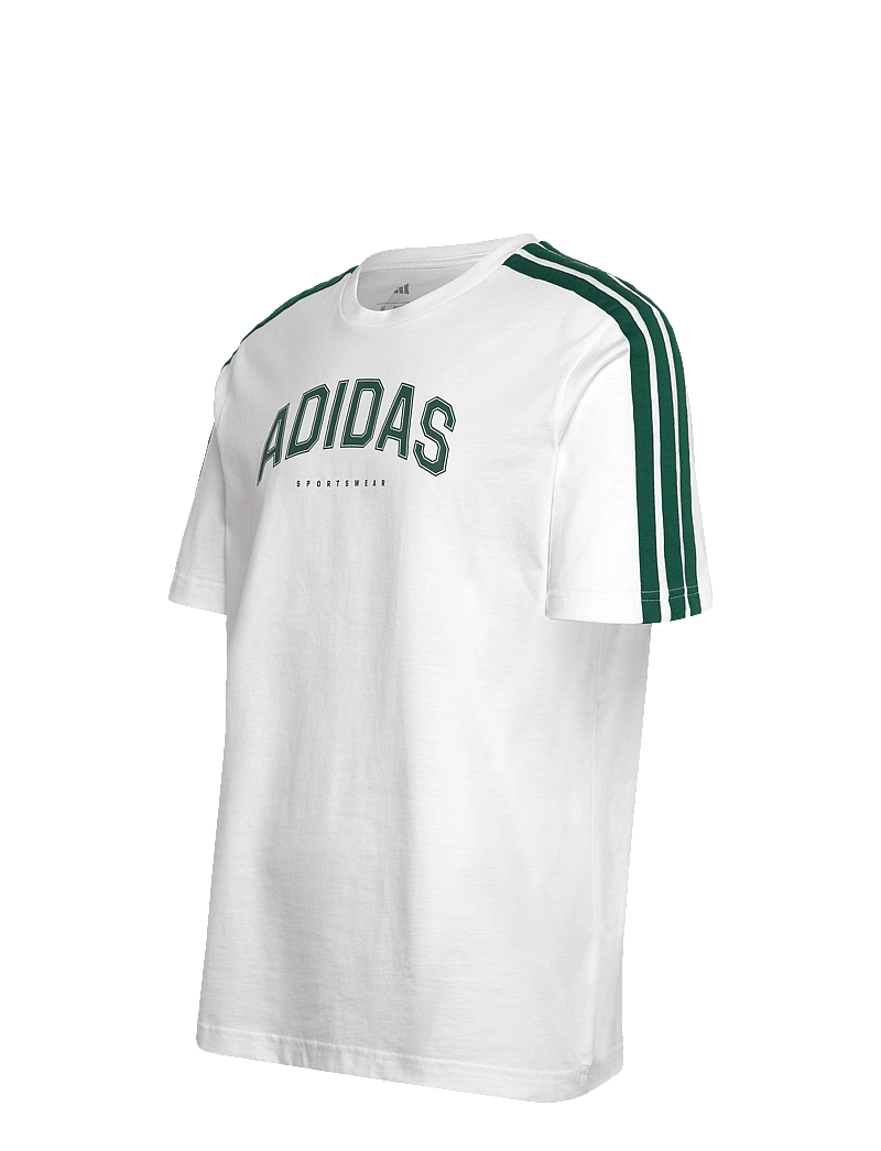 adidas Sportswear - M C COLLEG TEE - t-shirts - white - 4