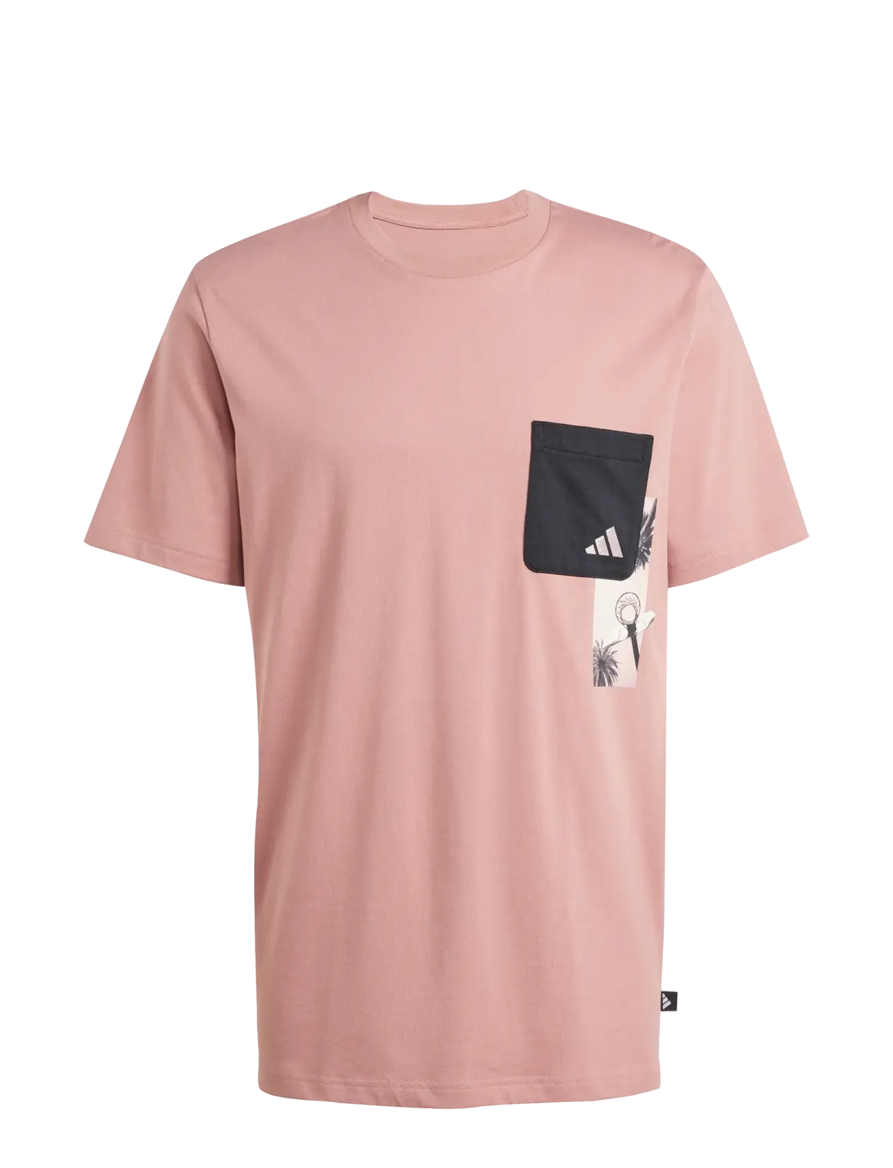 adidas Sportswear M T LENS PKT T - Kluba Dienas - WARCLA / pink/rose