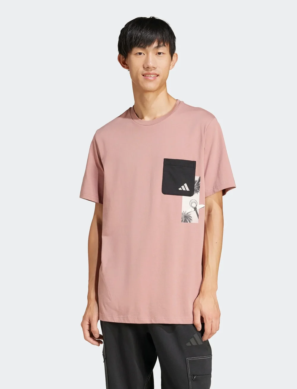 adidas Sportswear - M T LENS PKT T - t-shirts - warcla - 0