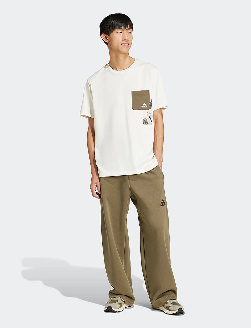 adidas Sportswear - M T LENS PKT T - t-shirts - owhite - 3