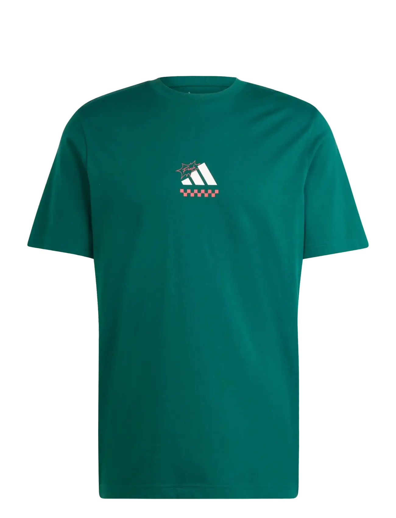 adidas Sportswear M L PIZZA TEE - Deals - CGREEN / green