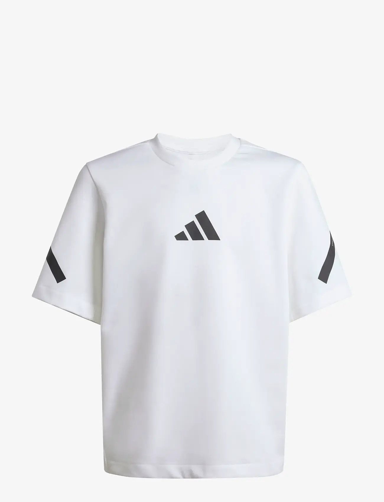 adidas Sportswear - J ZNE TEE - kortärmade t-shirts - white/black - 1