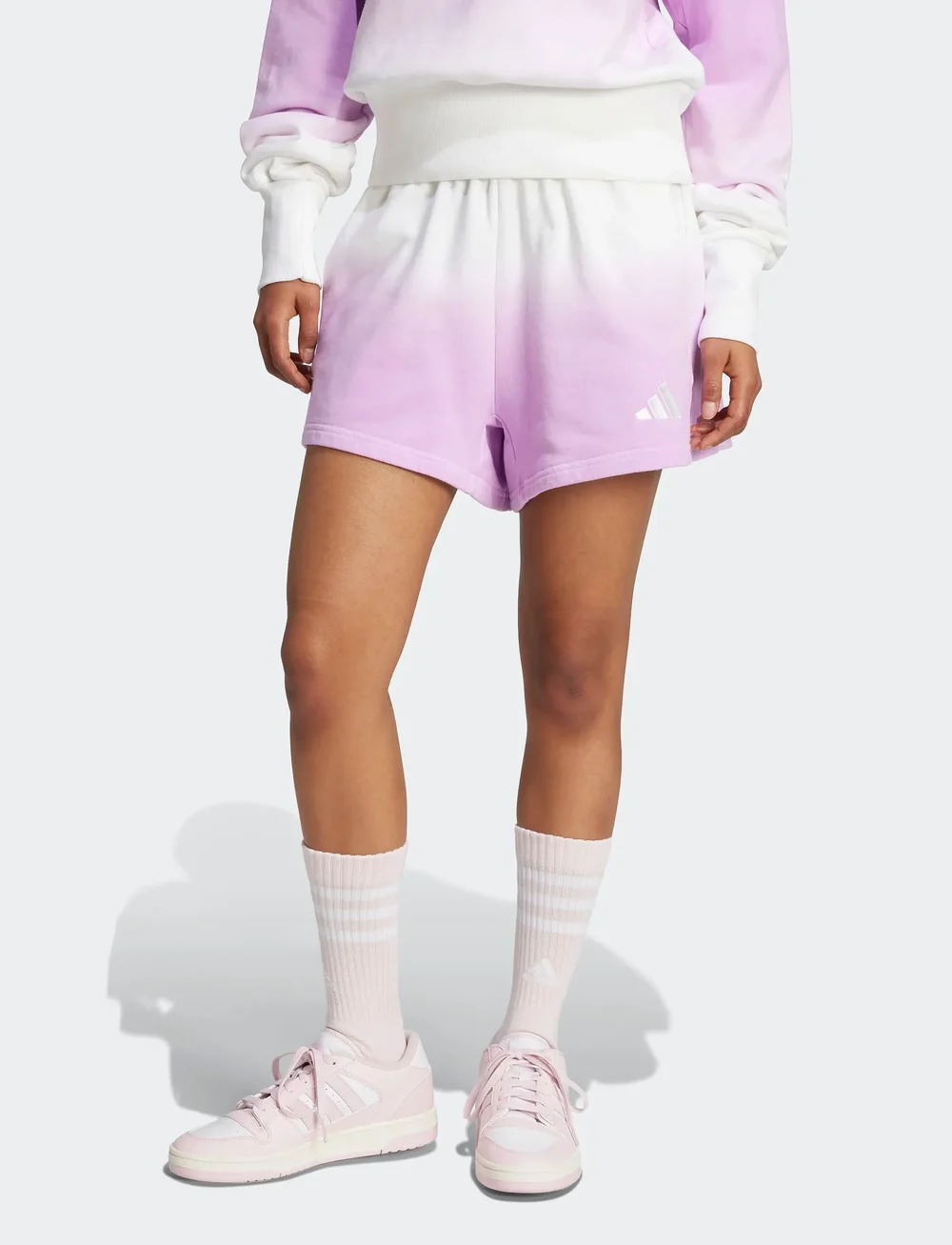 adidas Sportswear - W ALL SZN A SH - freizeit shorts - white/blilil - 0