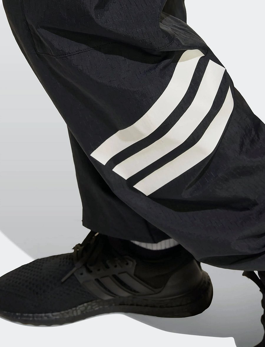 adidas Sportswear - J FI WV PT - joggingbroeken - black/white - 3