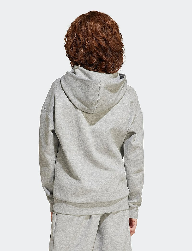 adidas Sportswear - J FI LOGO HD - huvtröjor - mgreyh/black - 3