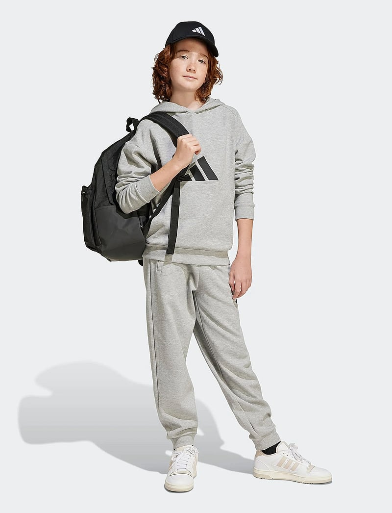 adidas Sportswear - J FI LOGO HD - huvtröjor - mgreyh/black - 5