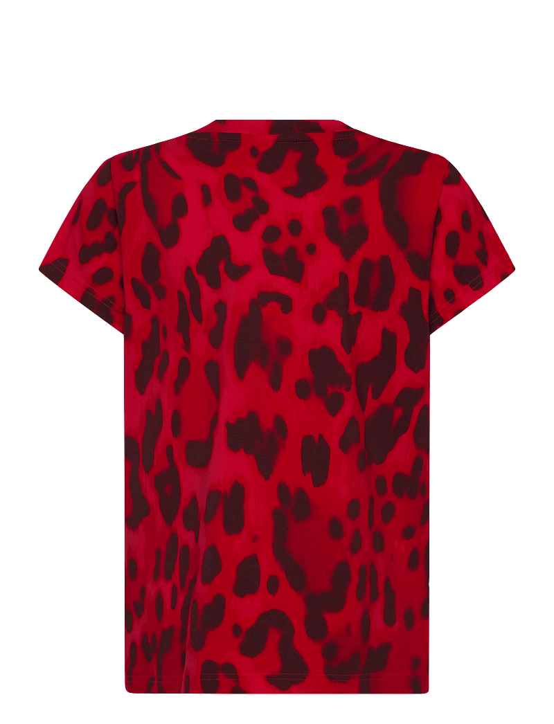 adidas Sportswear - JG FI AOP T - kurzärmelig - purrub/betsca/aurrub/ - 2