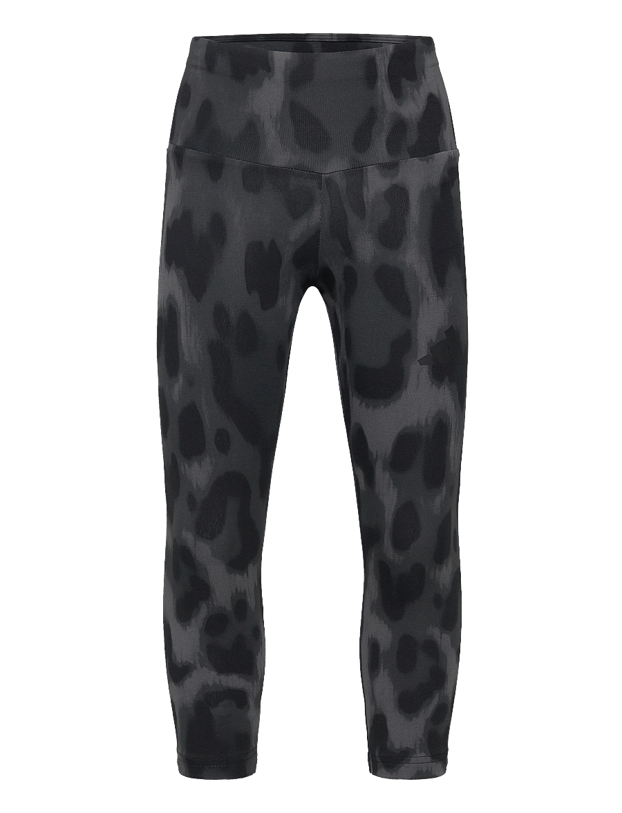 adidas Sportswear - JG FI AOP 7/8LE - kelnės - grefiv/carbon/black/b - 1