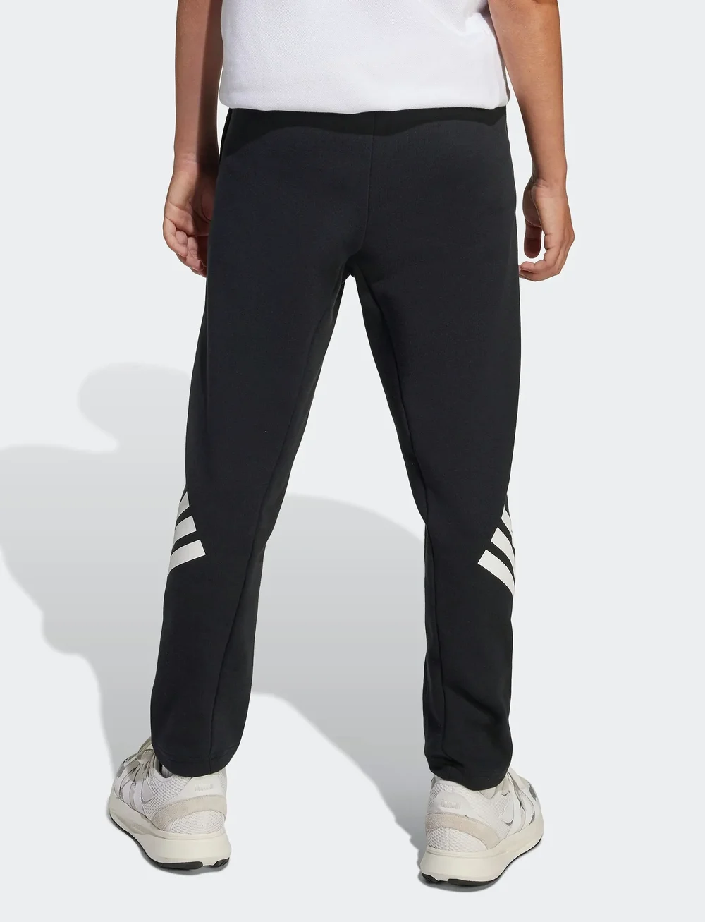 adidas Sportswear - J FI 3S ANK PT - dressipüksid - black/white - 3