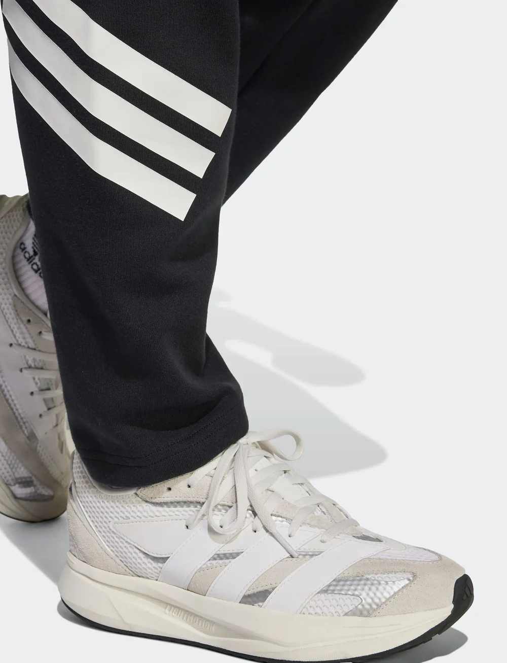 adidas Sportswear - J FI 3S ANK PT - dressipüksid - black/white - 4