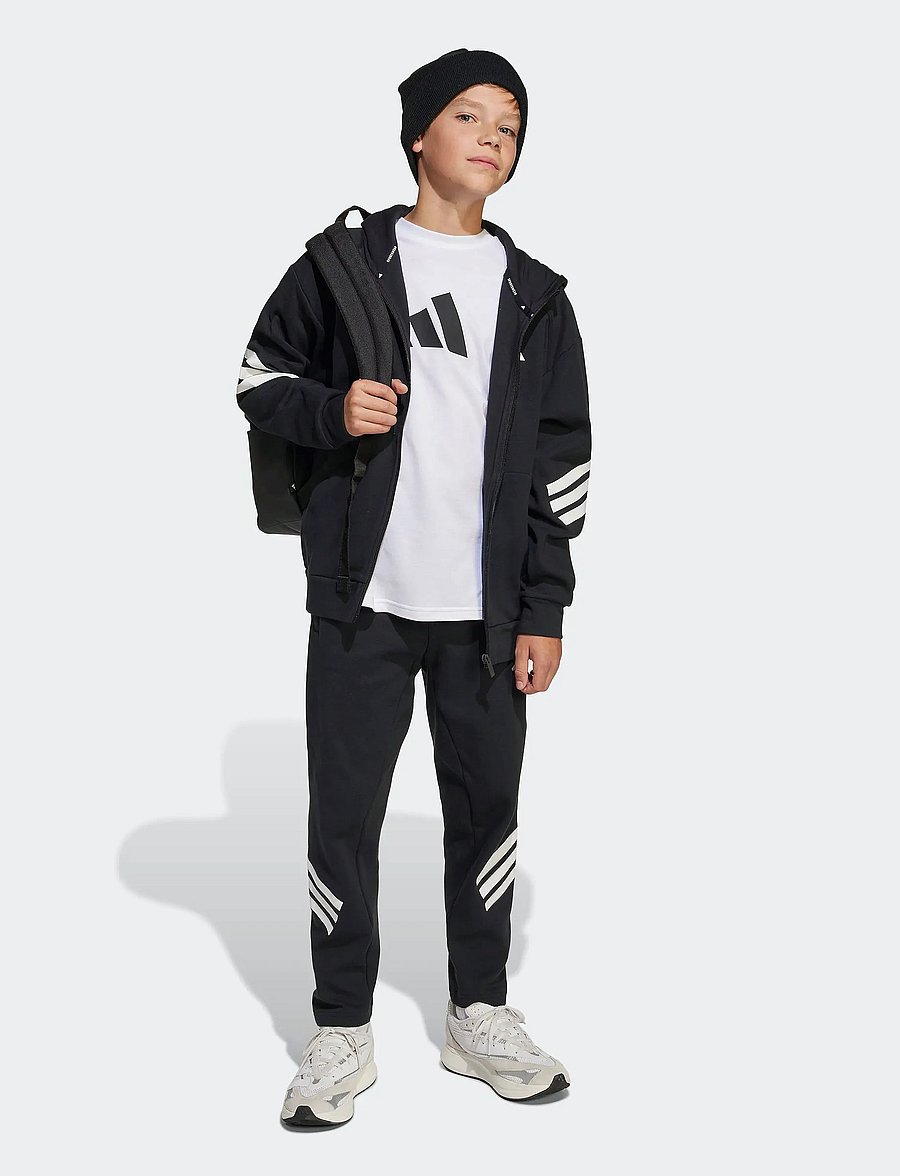 adidas Sportswear - J FI 3S ANK PT - trainingshosen - black/white - 5