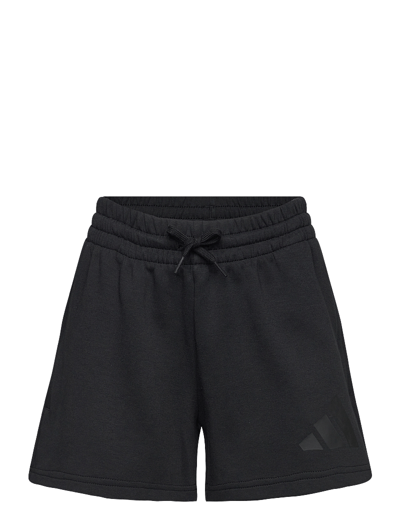 adidas Sportswear - JG FI SHO - sportimise püksid - black/black - 1