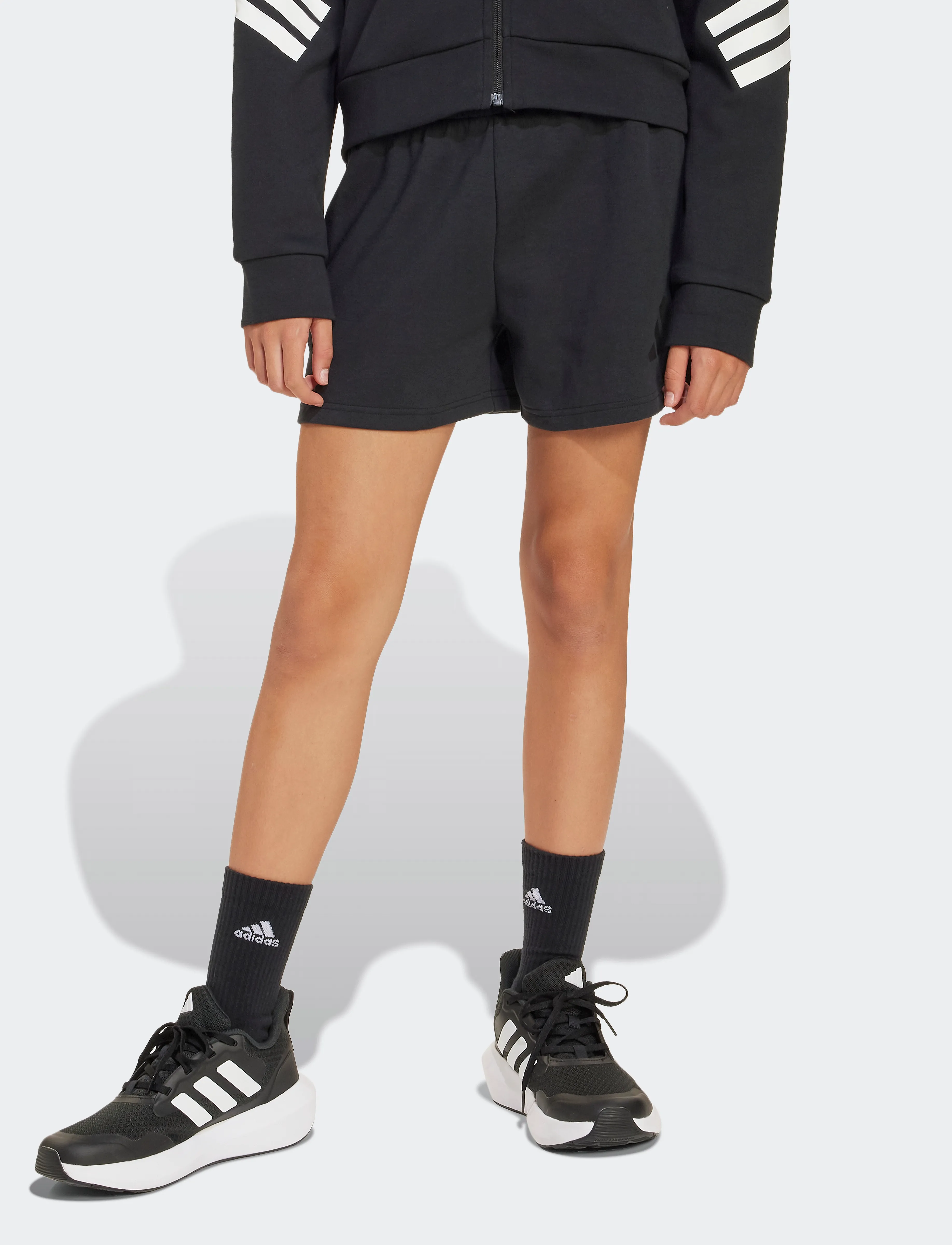 adidas Sportswear - JG FI SHO - black/black - 3