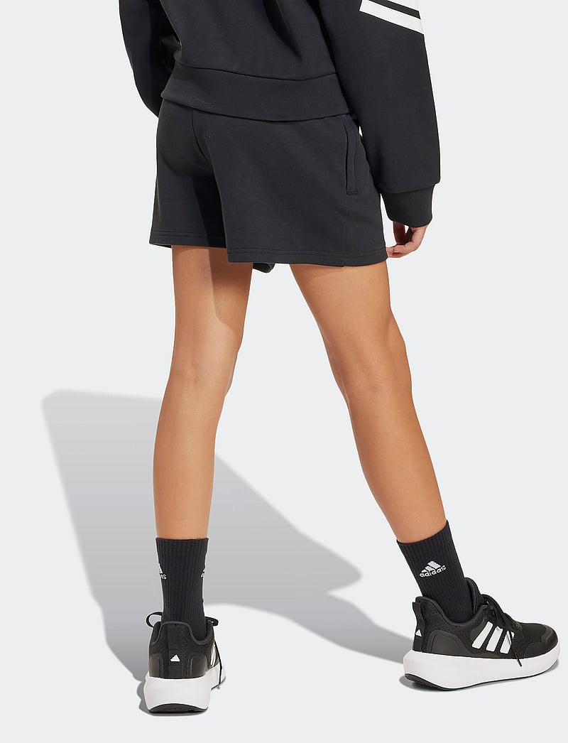 adidas Sportswear - JG FI SHO - sportimise püksid - black/black - 5