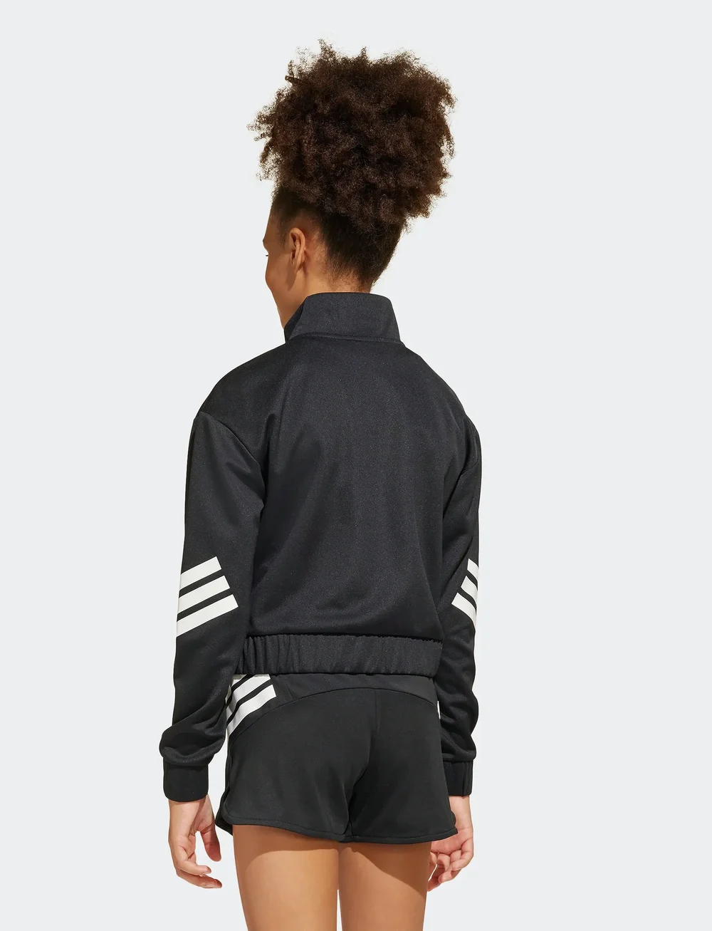 adidas Sportswear - JG SPR TTOP - džemperiai - black/white - 4