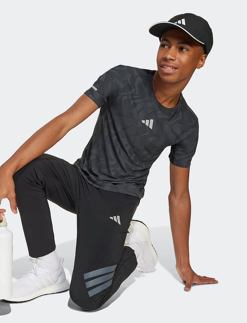 adidas Sportswear - J PP TEE - sportoberteile - black/refsil - 5