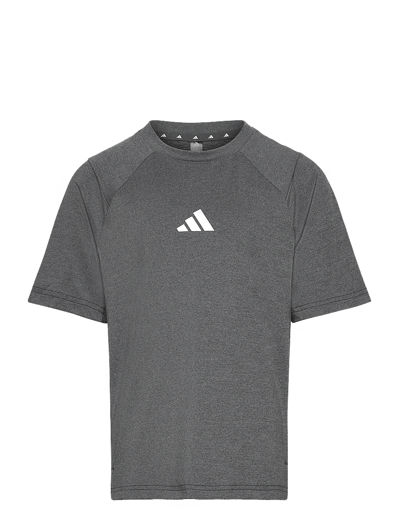 adidas Sportswear - J GT PZ TEE - sportoberteile - black/grethr/refsil - 1