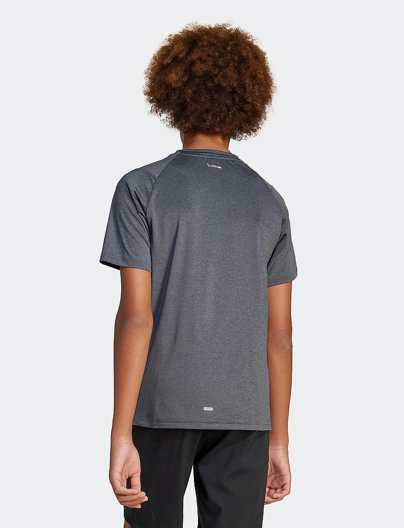 adidas Sportswear - J GT PZ TEE - sportoberteile - black/grethr/refsil - 4