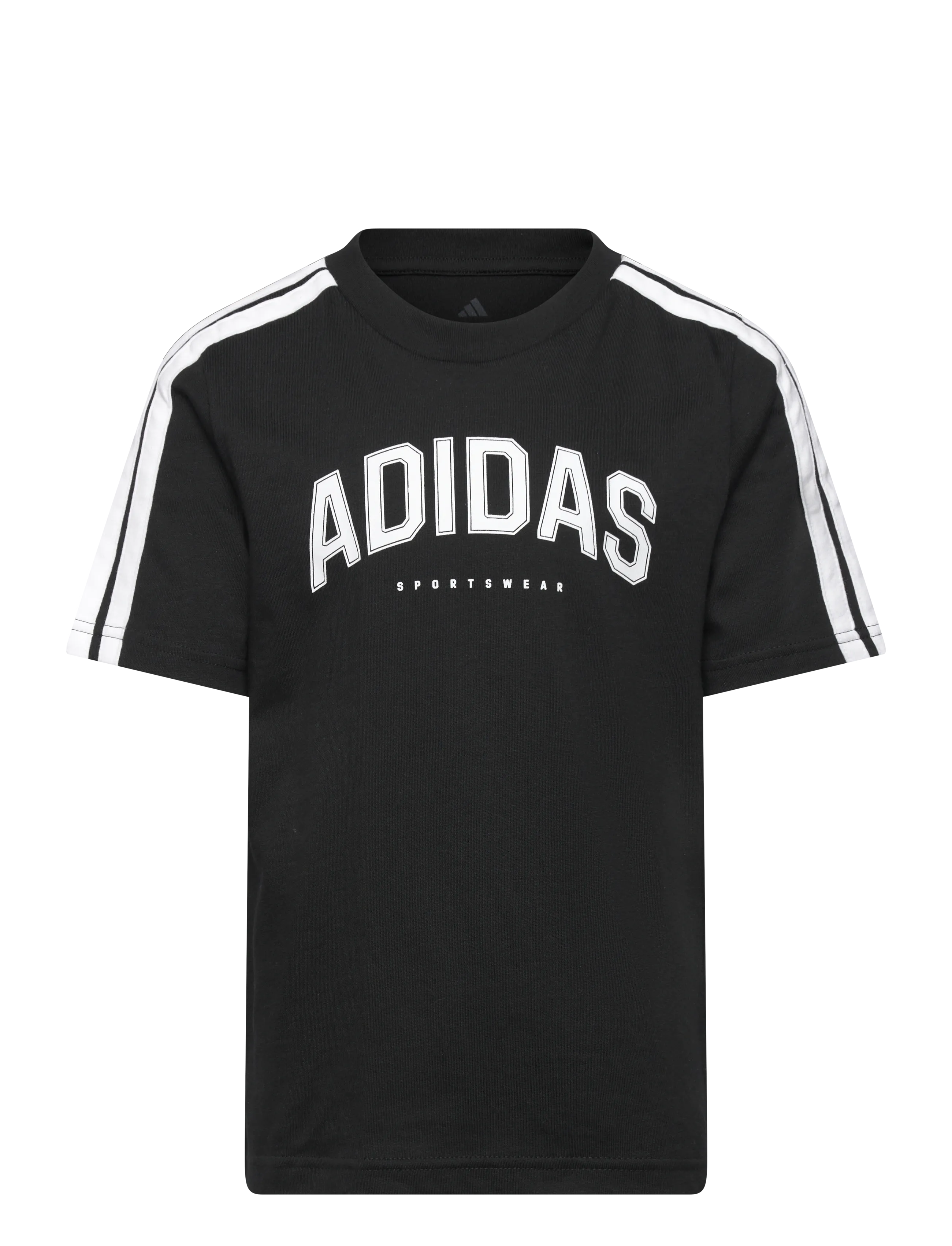 adidas Sportswear J C Colleg Tee, 140, T-shirts, Schwarz - Short-sleeved, Kinder