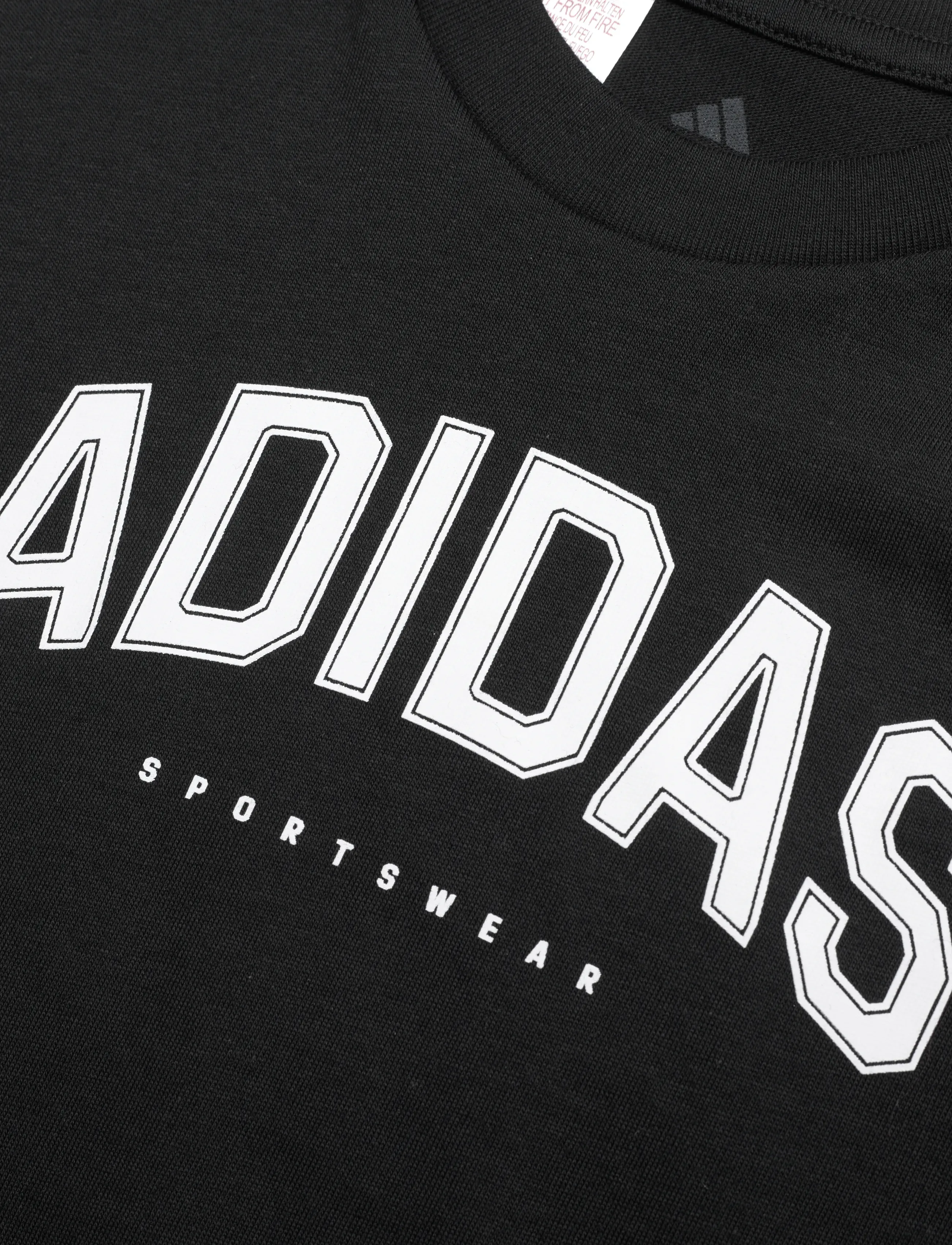 adidas Sportswear - J C COLLEG TEE - short-sleeved t-shirts - black - 2
