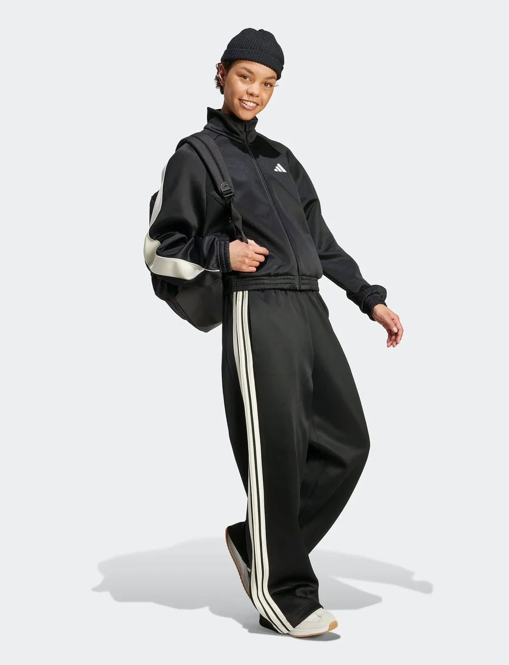 adidas Sportswear - W STADIUM TP - trainingshosen - black/owhite - 3