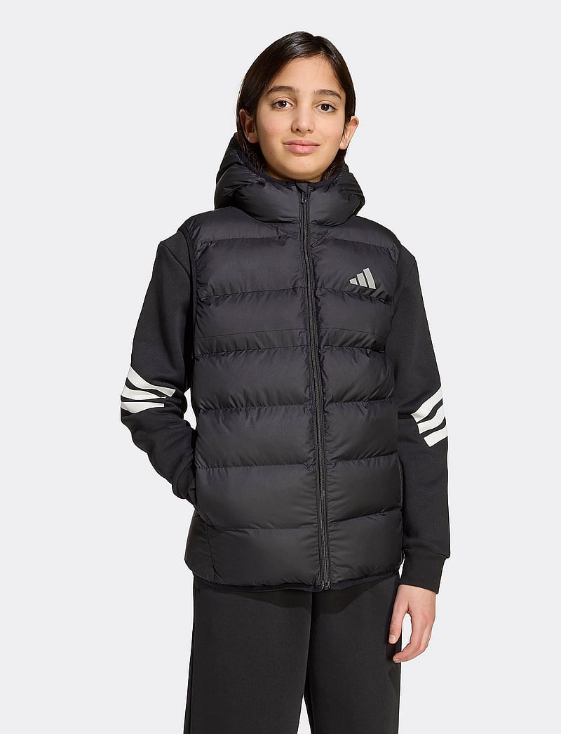 adidas Sportswear - J SD VEST - overtøj - black - 0