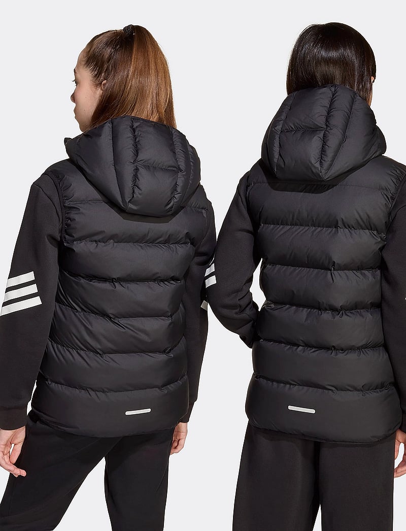 adidas Sportswear - J SD VEST - overtøj - black - 5