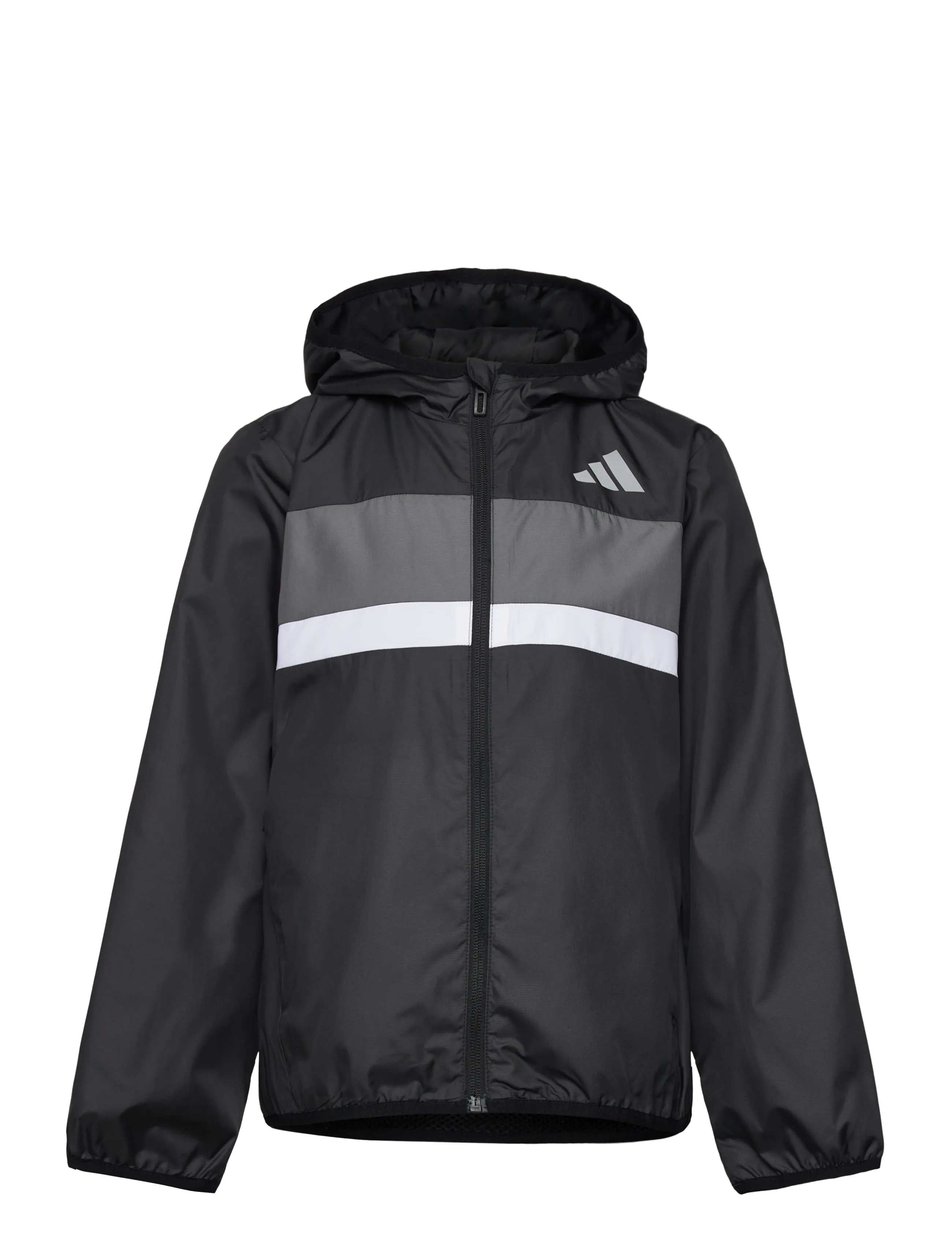 adidas Sportswear J TIBERIO WB - Vindjackor - BLACK/GREFOU/WHITE / black
