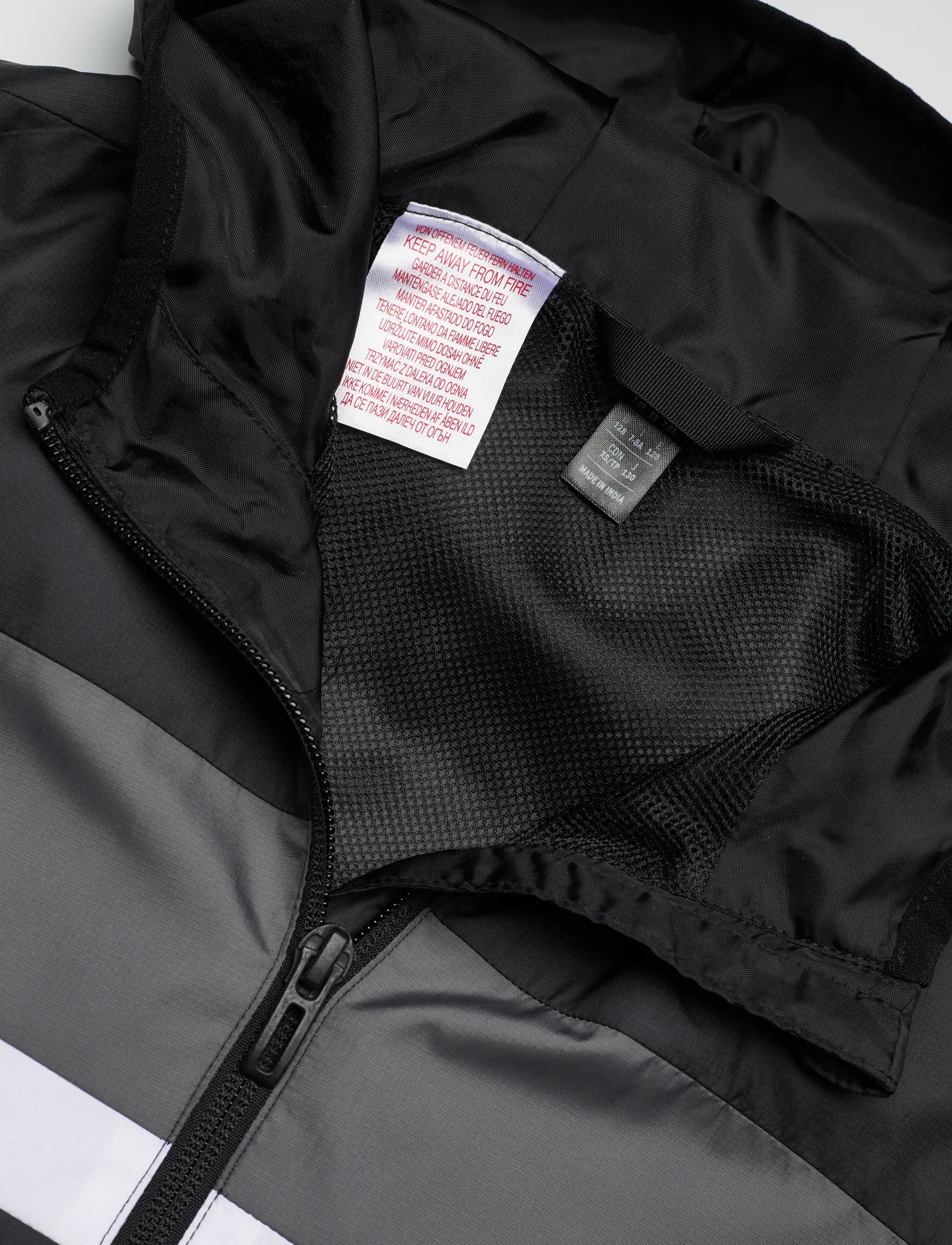 adidas Sportswear - J TIBERIO WB - overtøj - black/grefou/white - 2