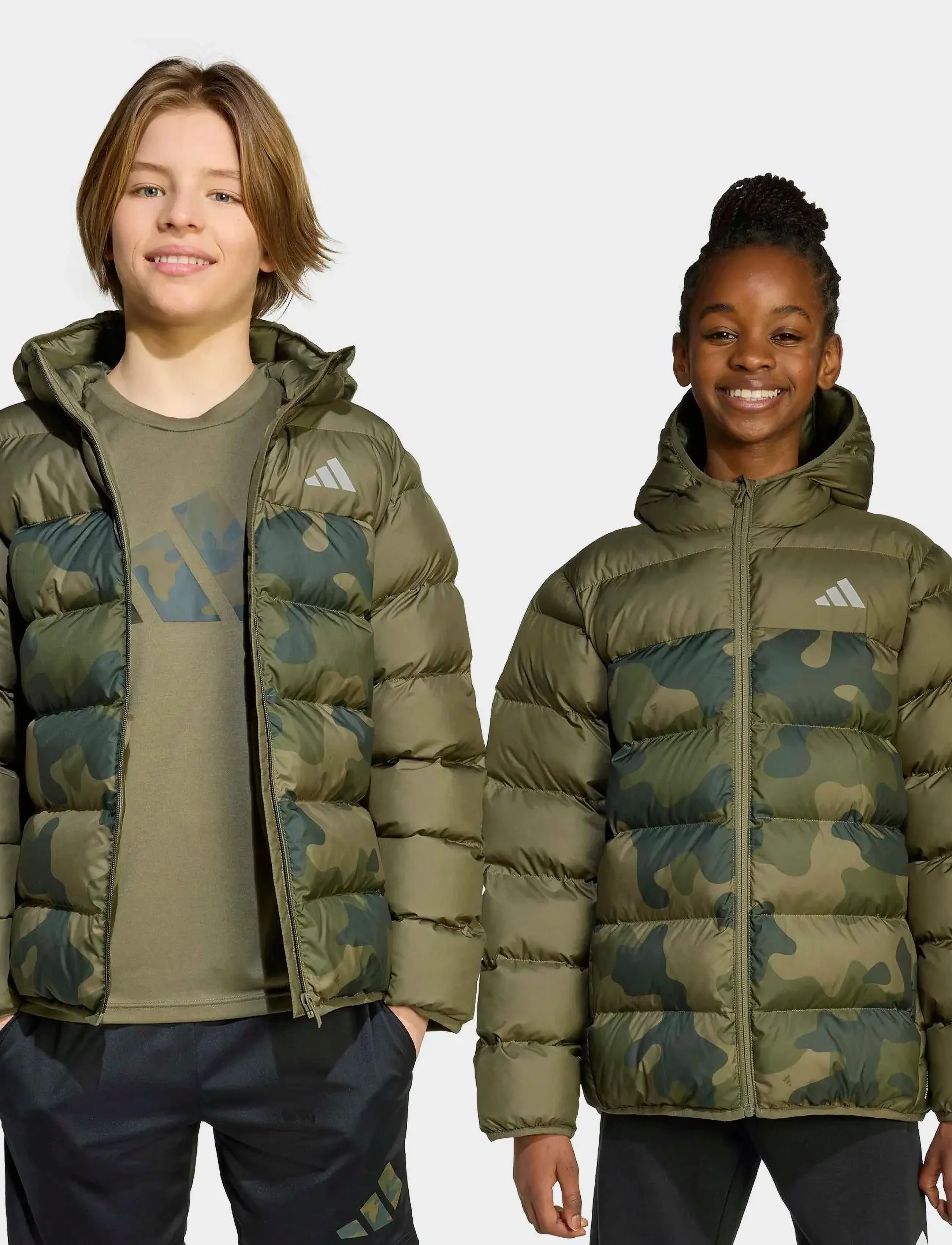 adidas Sportswear - J SD AOP JKT - isolerede jakker - olistr - 4