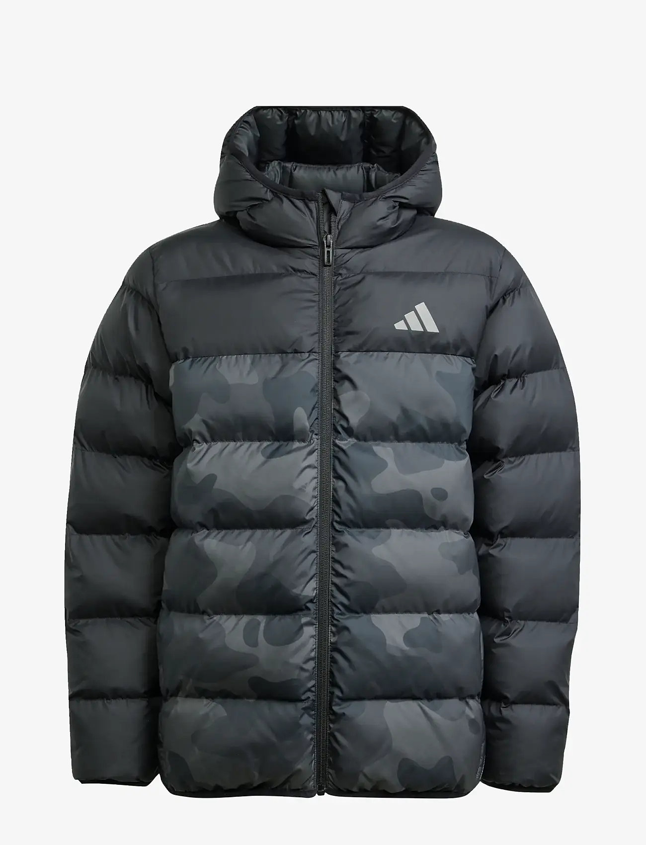 adidas Sportswear - J SD AOP JKT - isolerade jackor - black - 1
