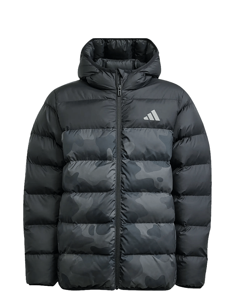 adidas Sportswear - J SD AOP JKT - isolerade jackor - black - 1