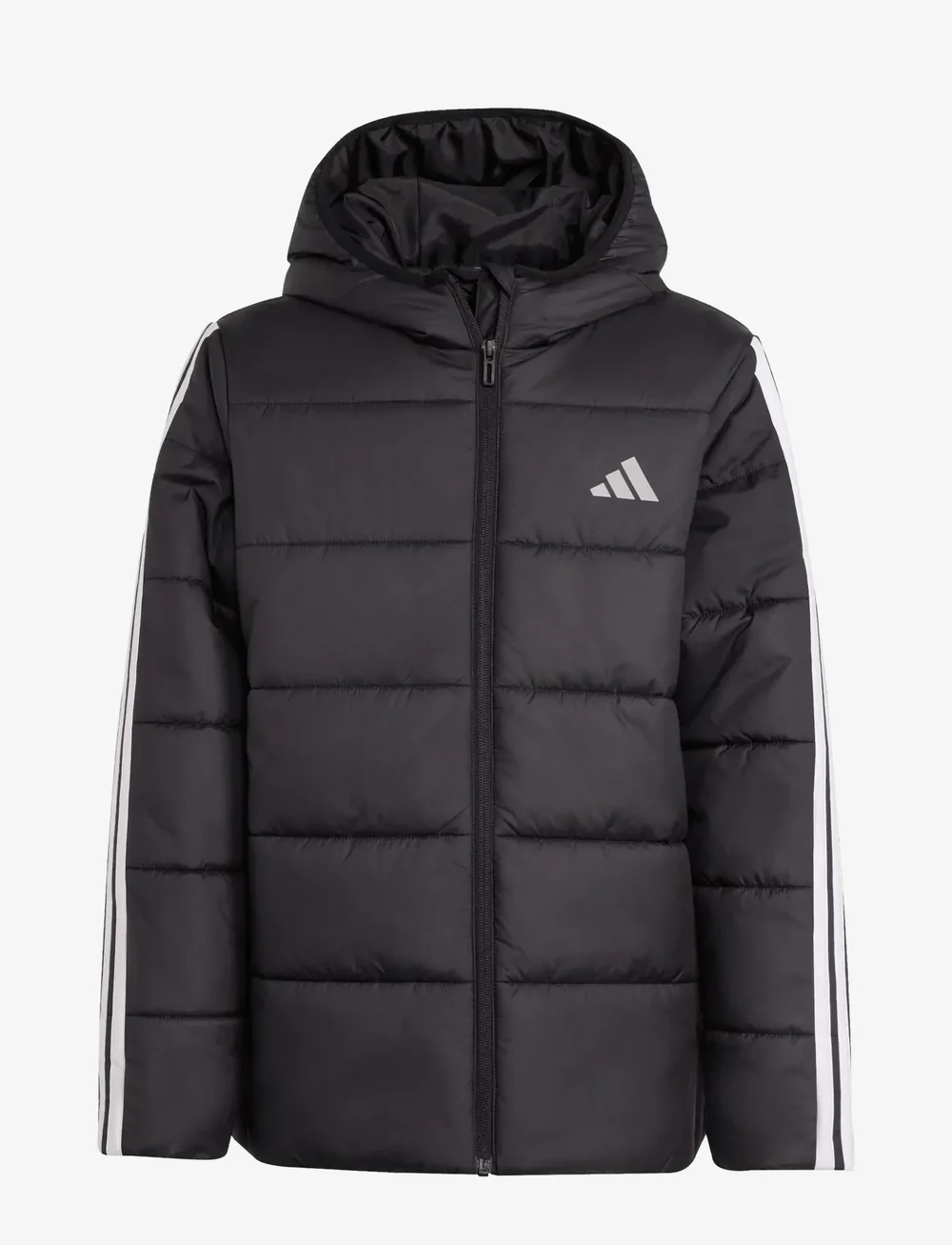 adidas Sportswear - J ESS 3S JKT - isolerade jackor - black/white - 1