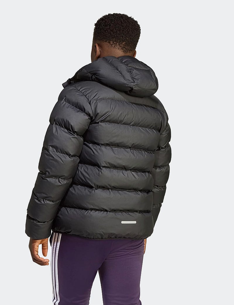 adidas Sportswear - J SD JKT - jakas ar siltu oderi - black/black/black - 2