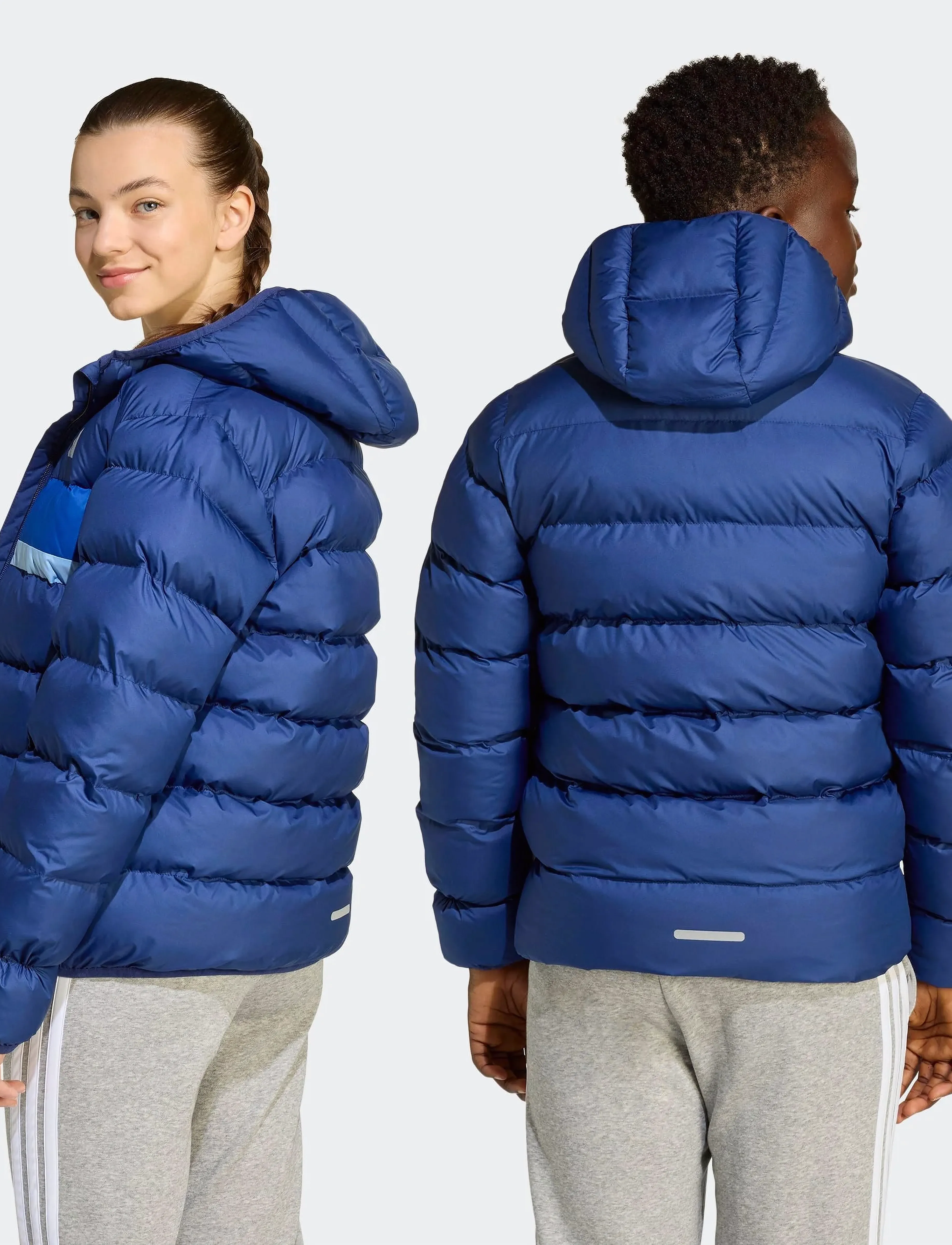 adidas Sportswear - J SD JKT - isolerede jakker - dkblue/royblu/globlu - 3