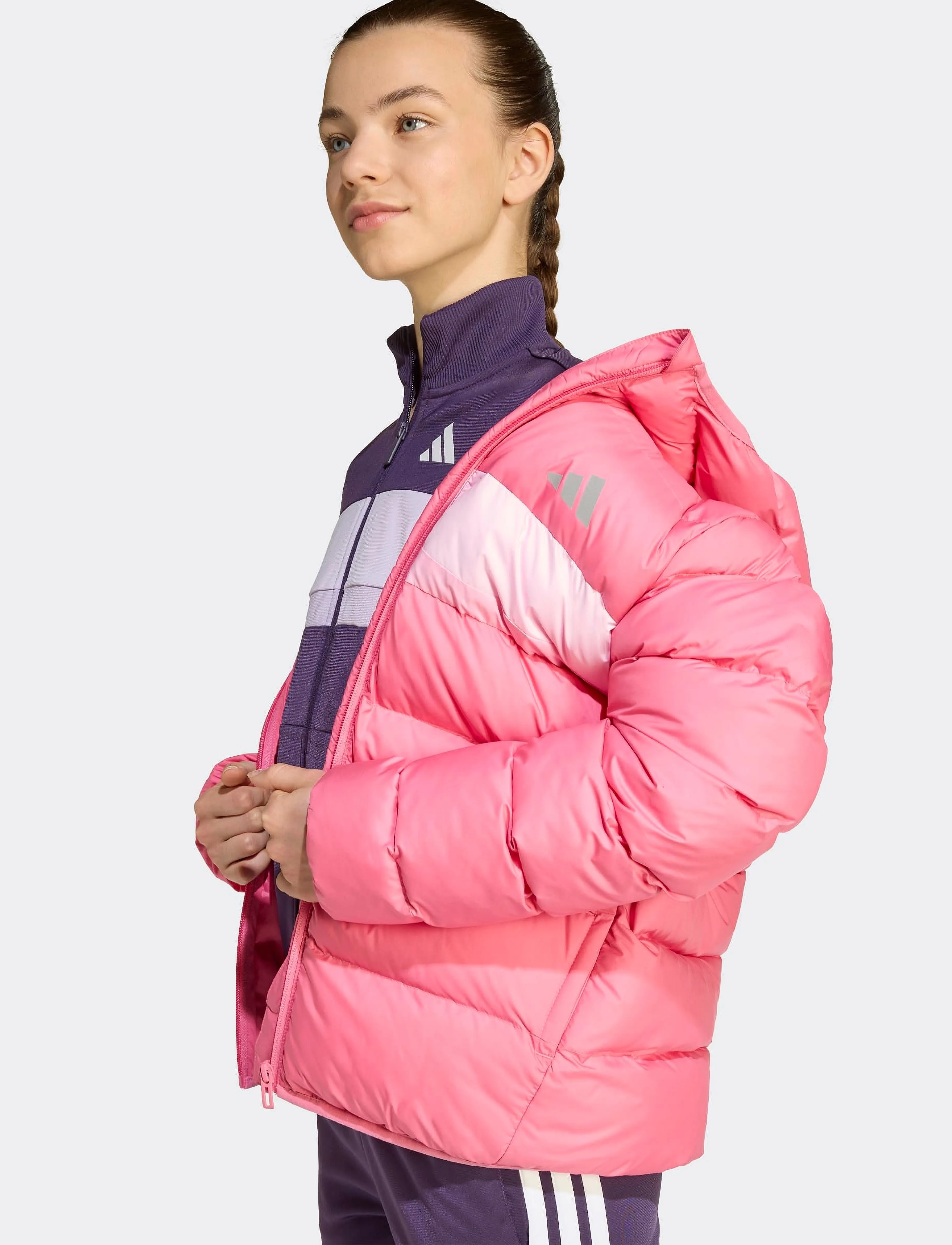 adidas Sportswear - J SD JKT - isolierte jacken - pnkfus/clpink/trupnk - 2
