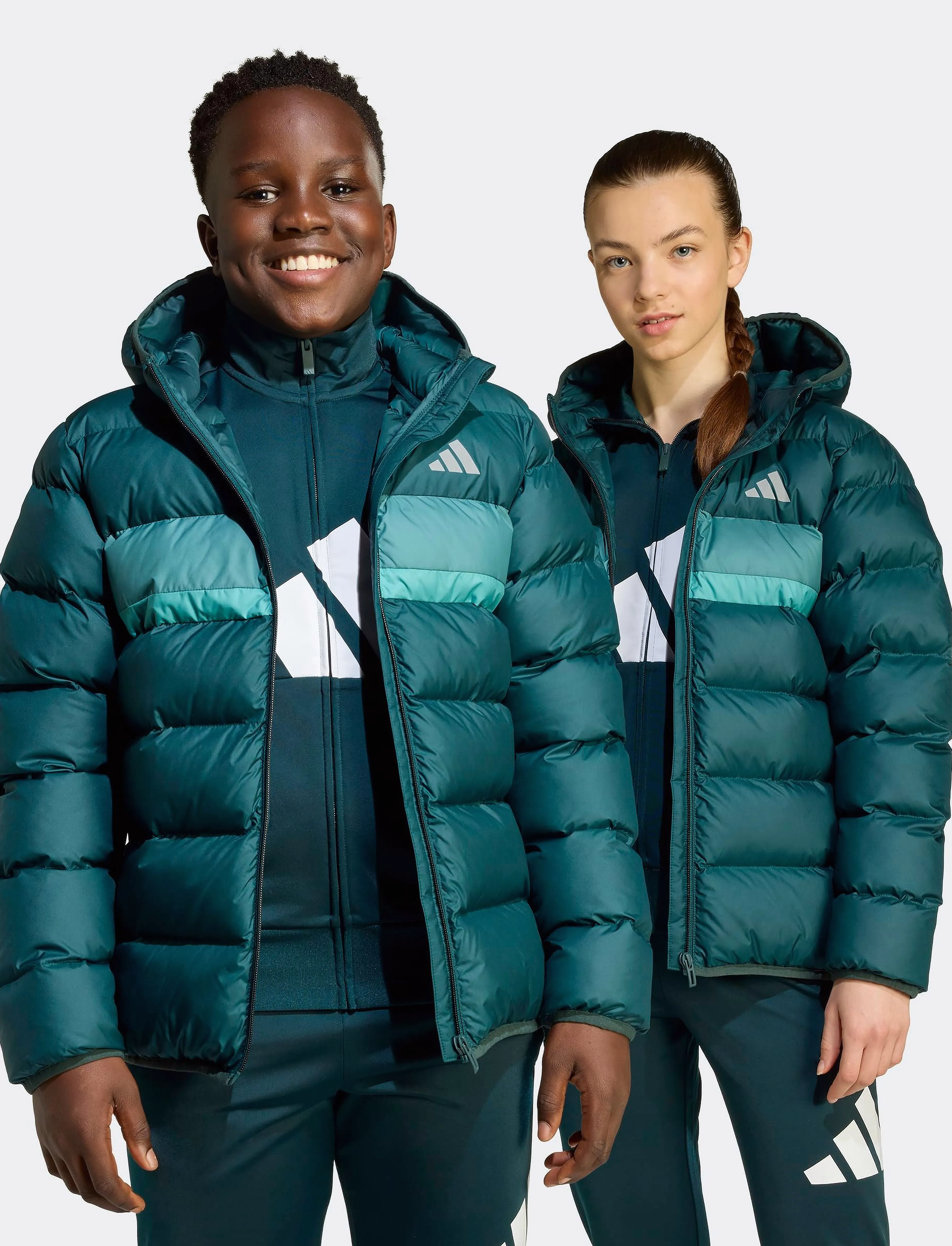 adidas Sportswear - J SD JKT - isolerede jakker - aurivy/pretea/powtea - 3