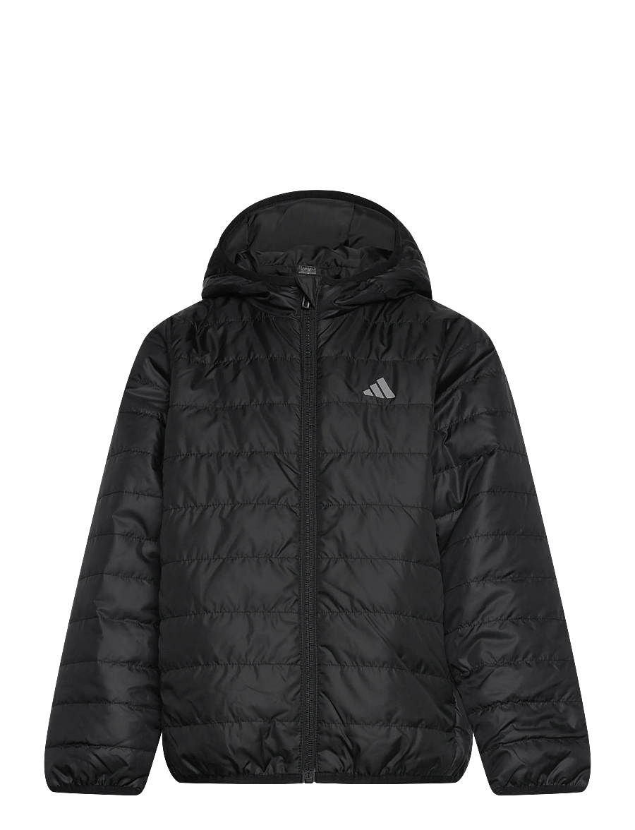 adidas Sportswear - J ESS L PAD JKT - isolerede jakker - black/refsil - 0