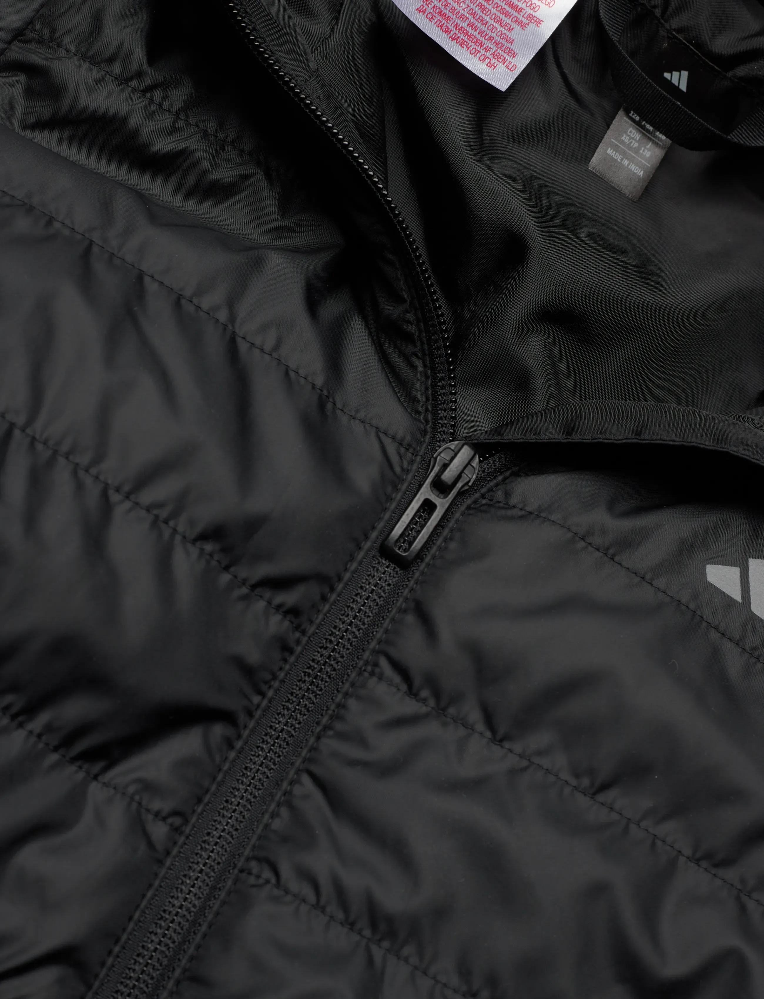 adidas Sportswear - J ESS L PAD JKT - isolerade jackor - black/refsil - 2