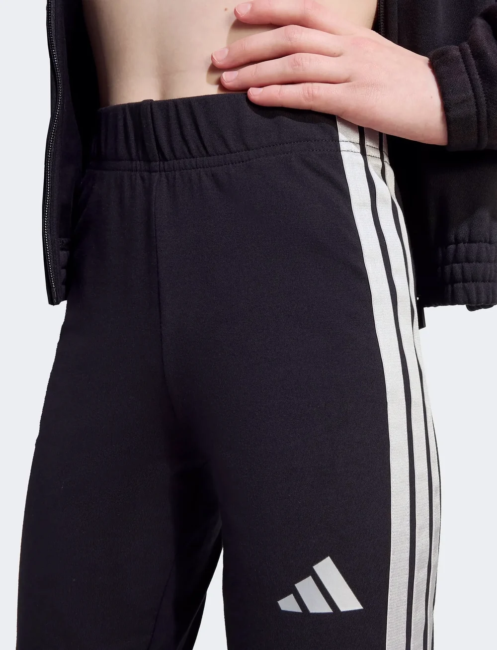 adidas Sportswear - JG GLAM TS - trainingsanzug - black/silvmt - 4