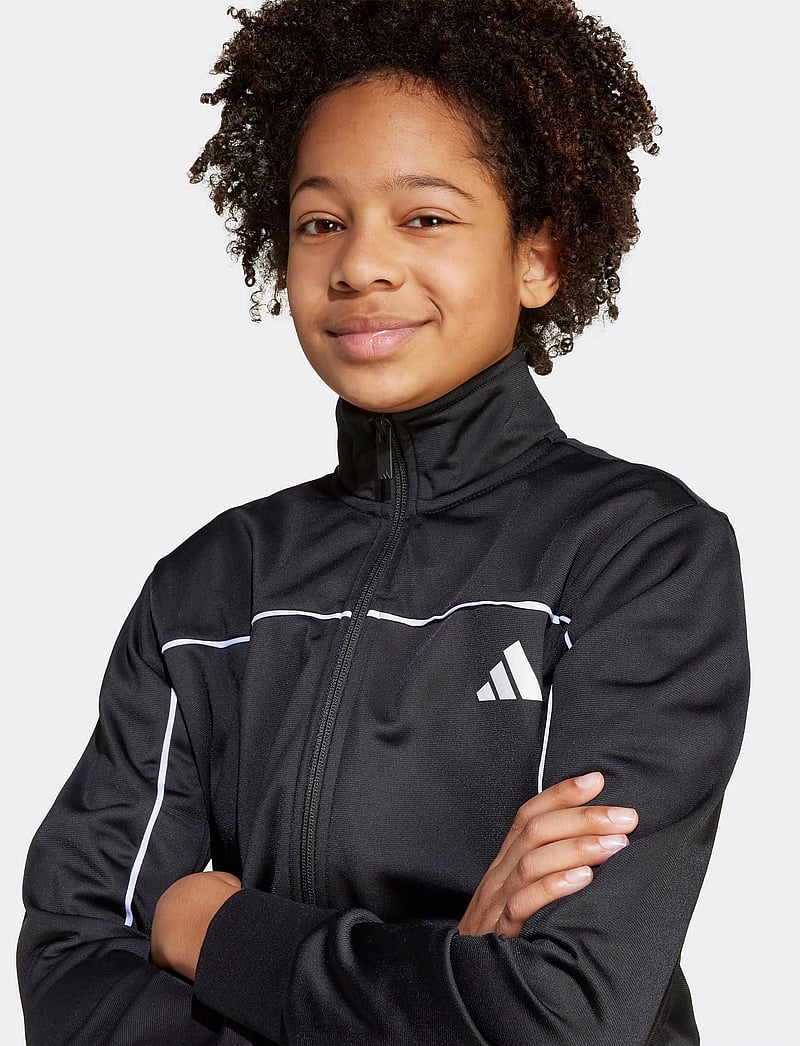 adidas Sportswear - J CP TR TS - treniņtērpi un divdaļīgi komplekti - black/white - 4