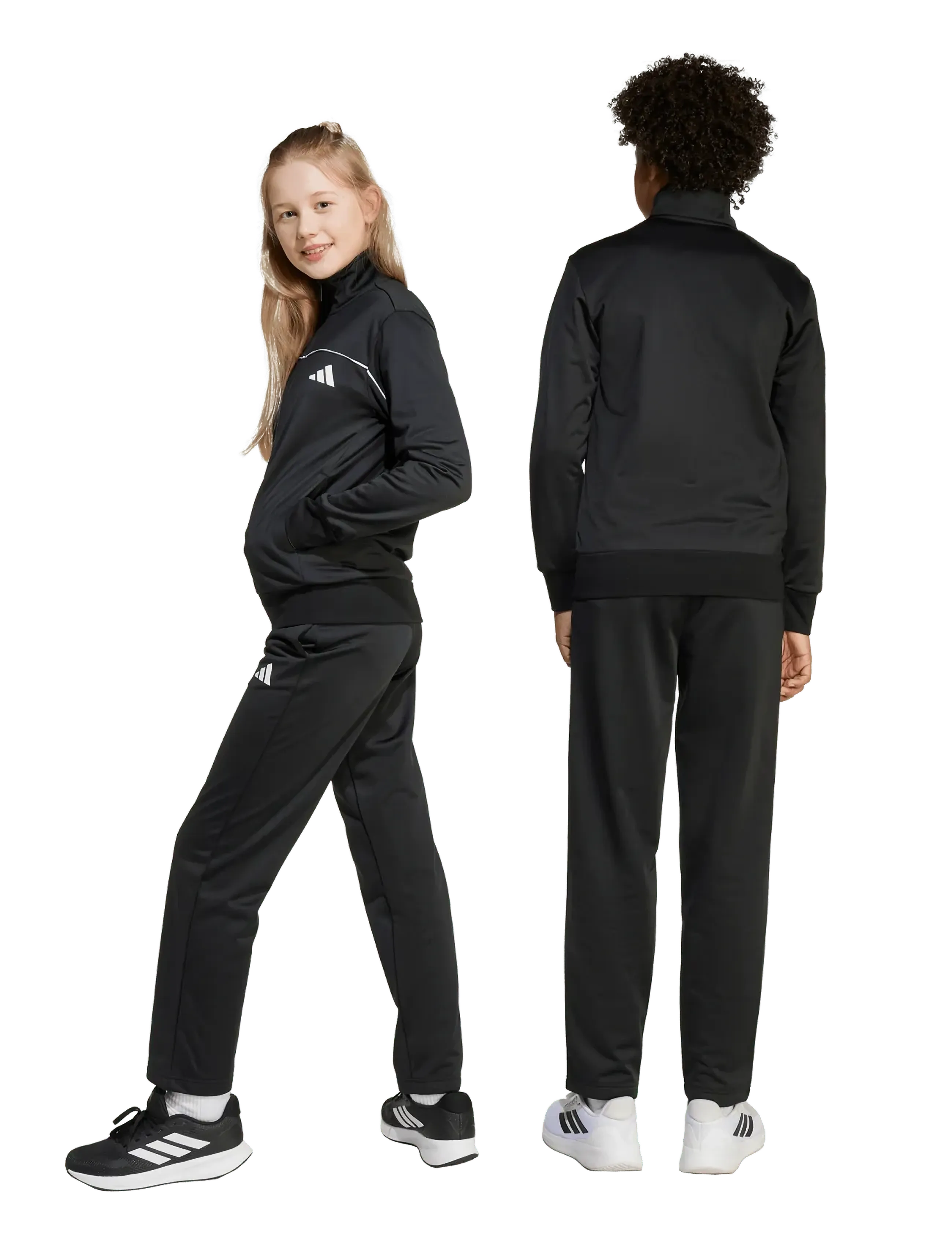 adidas Sportswear - J CP TR TS - trainingsanzug - black/white - 5