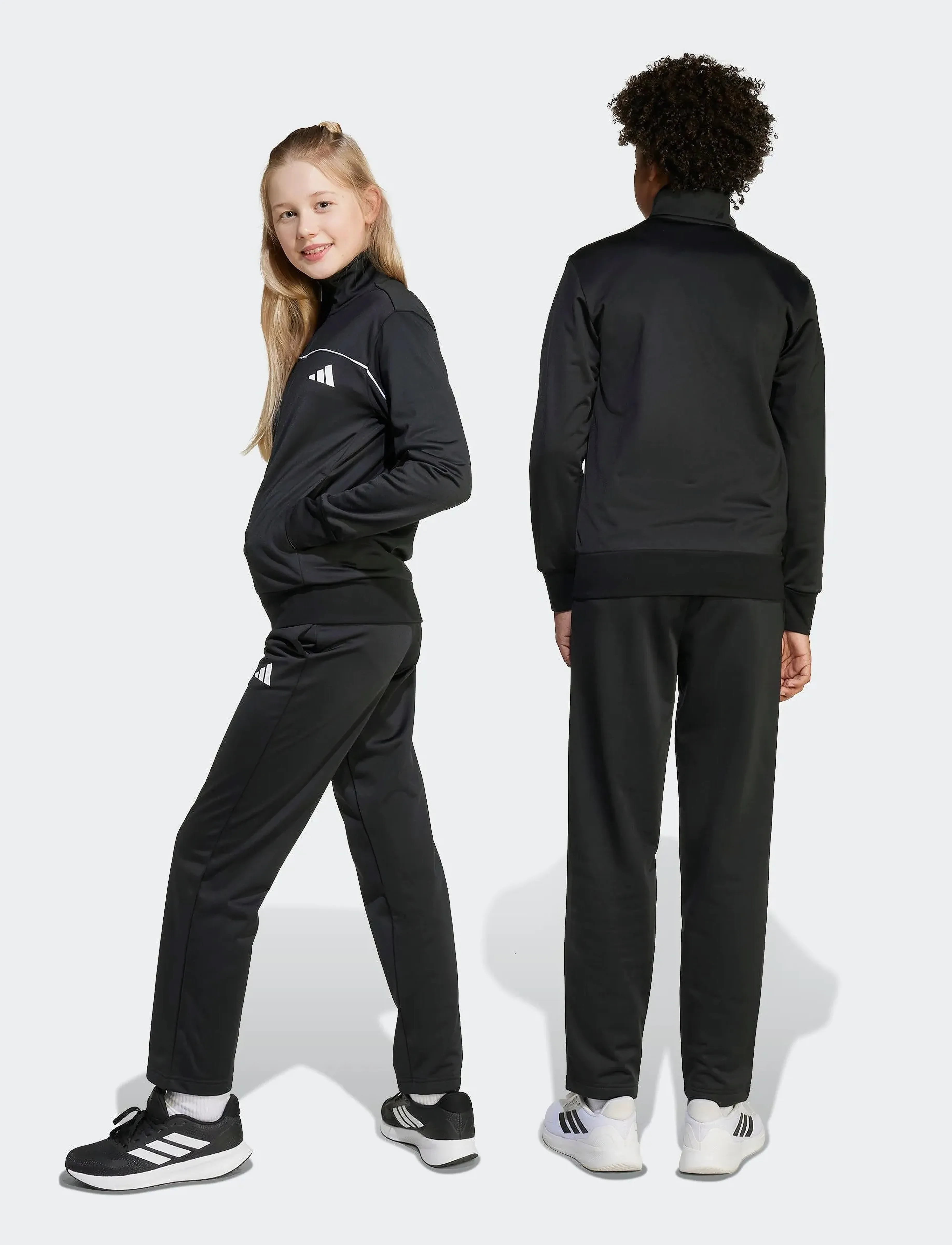 adidas Sportswear - J CP TR TS - joggingset & tvådelade set - black/white - 5