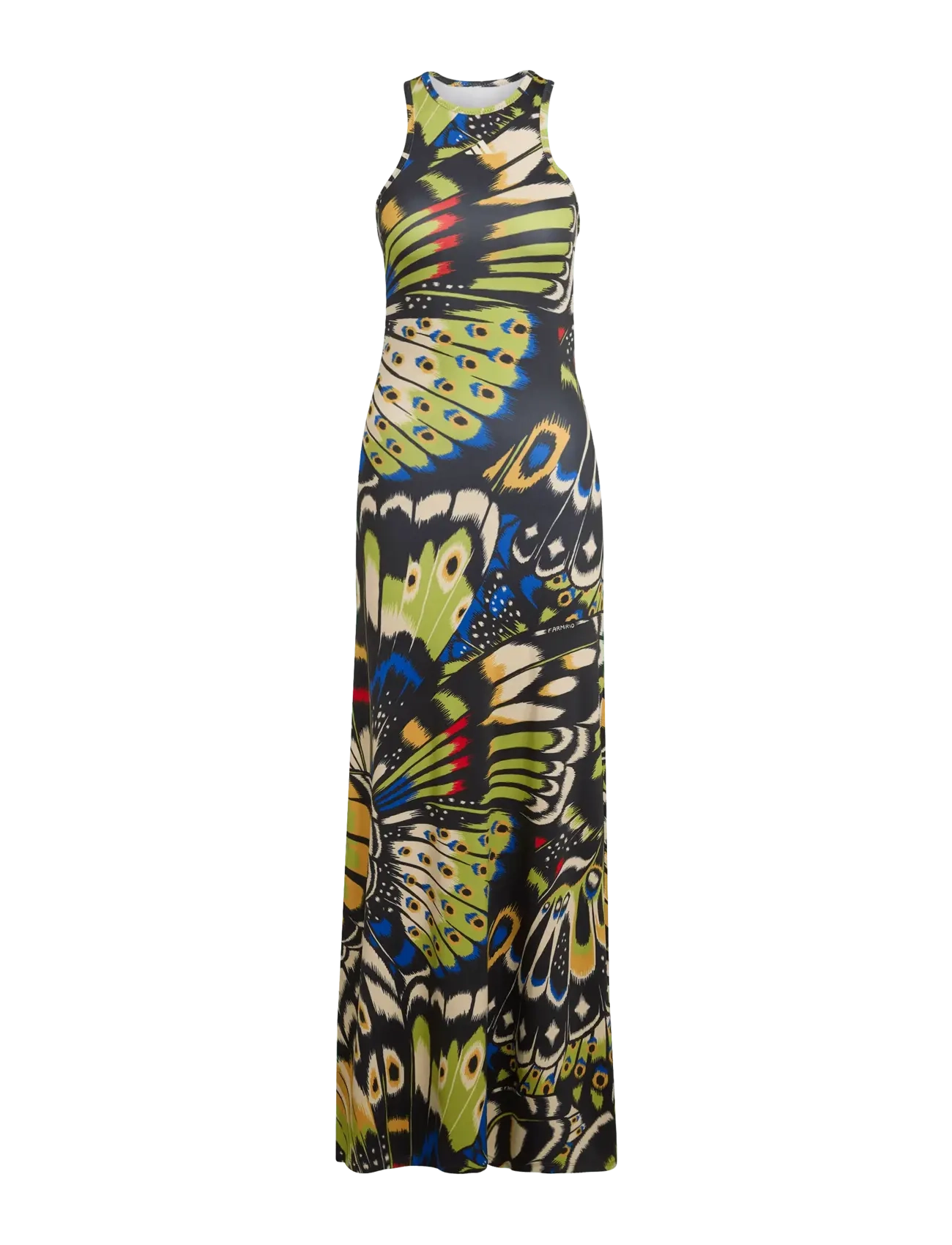 adidas Sportswear FARM PRM DRESS - Kleidid - BLACK/HIRBLU/LUSRED / multi