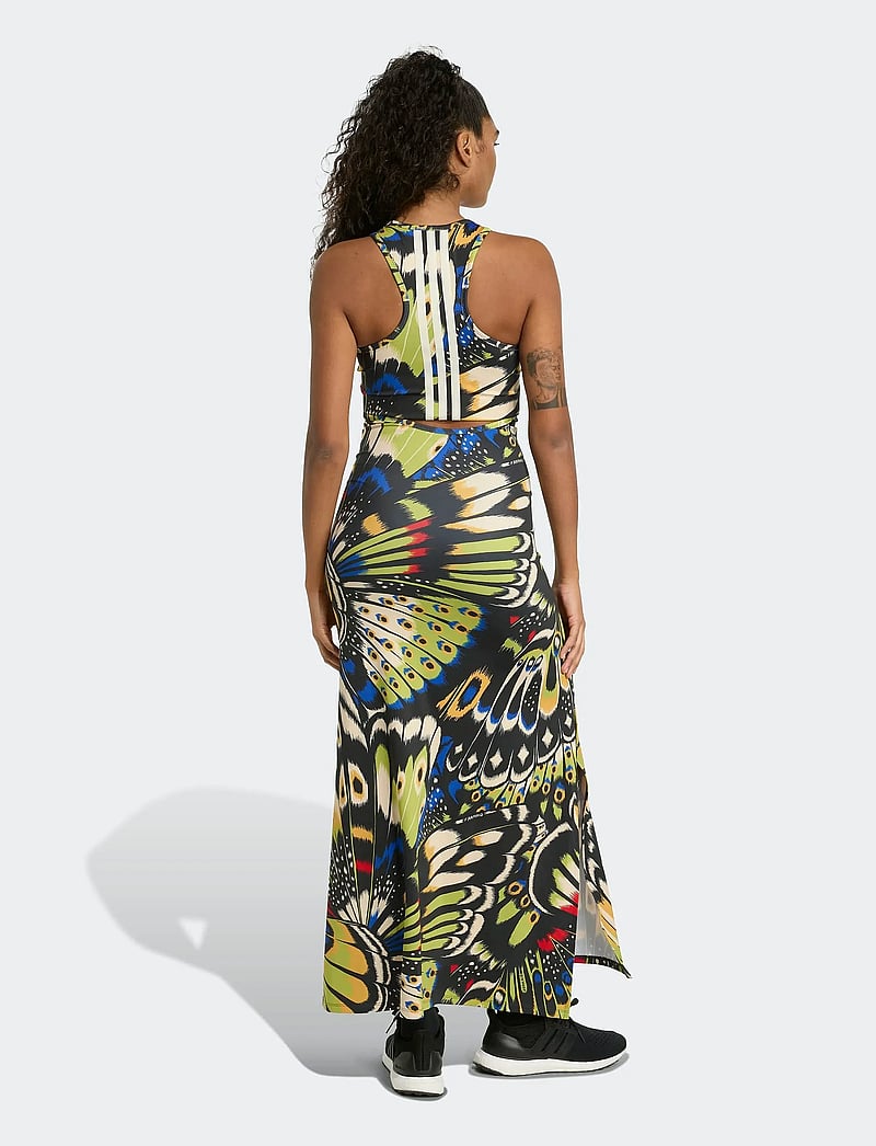 adidas Sportswear - FARM PRM DRESS - klänningar & kjolar - black/hirblu/lusred - 5