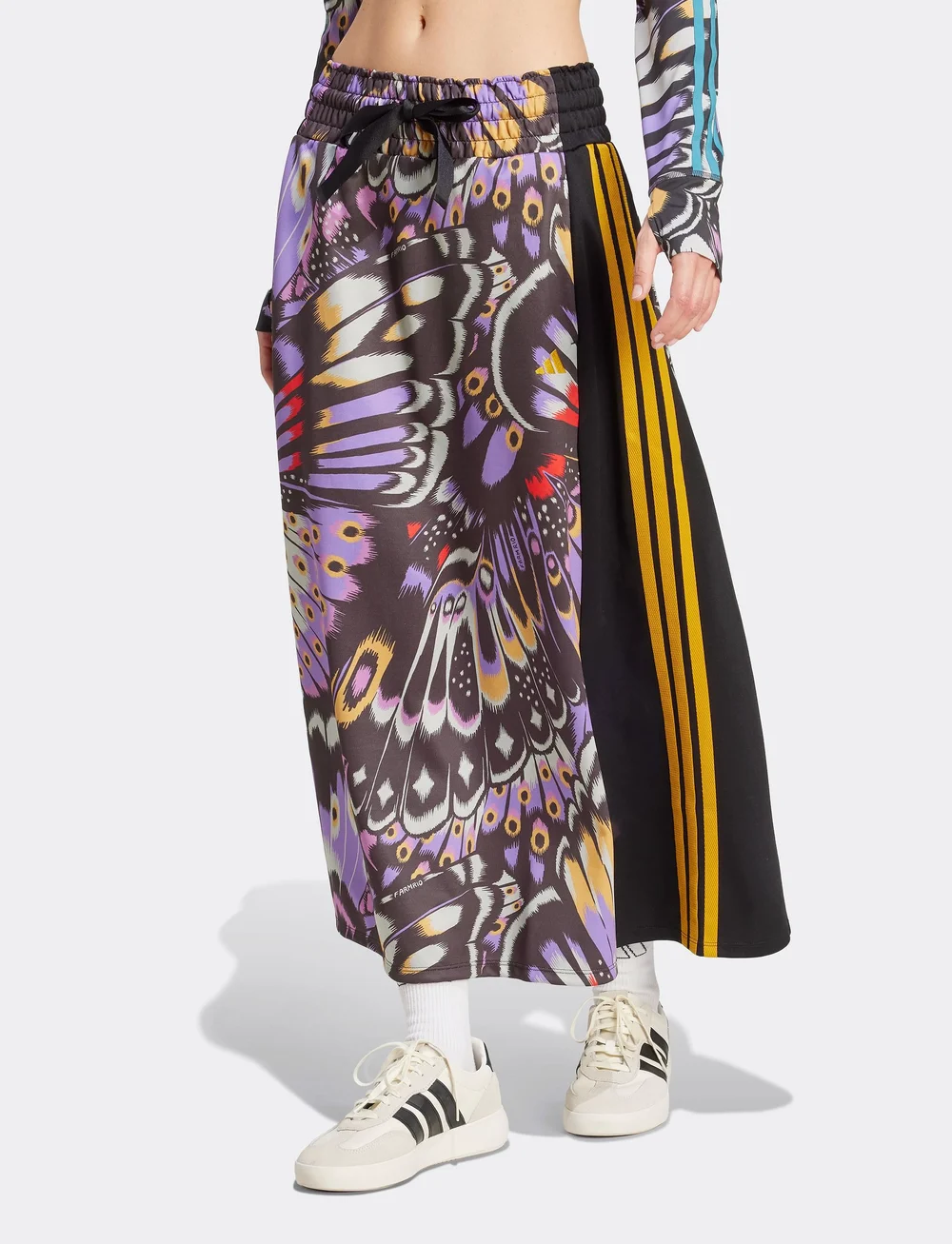 adidas Sportswear - FARM PRM SKIRT - rokjes - black/prepur/lusred - 0