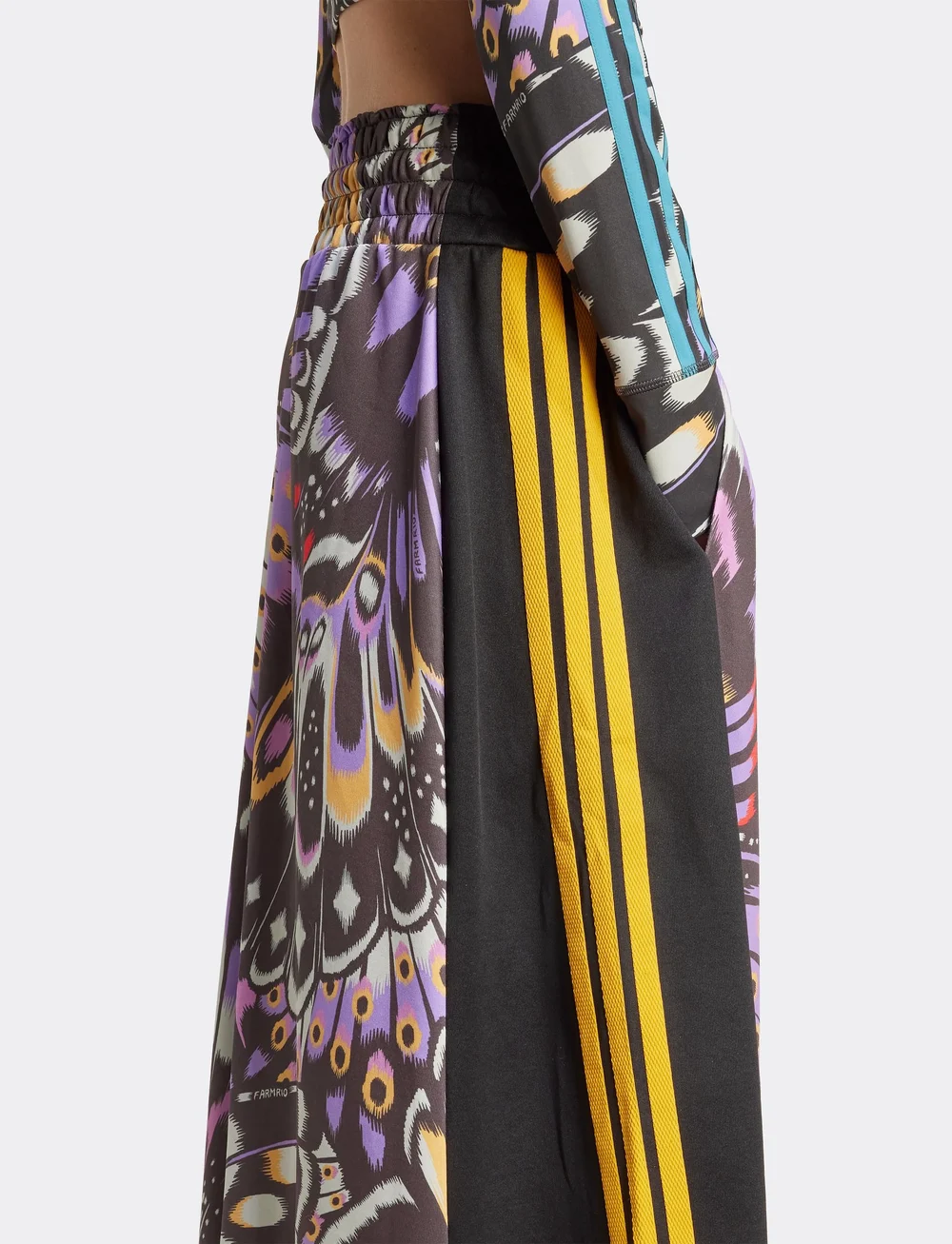 adidas Sportswear - FARM PRM SKIRT - rokjes - black/prepur/lusred - 2